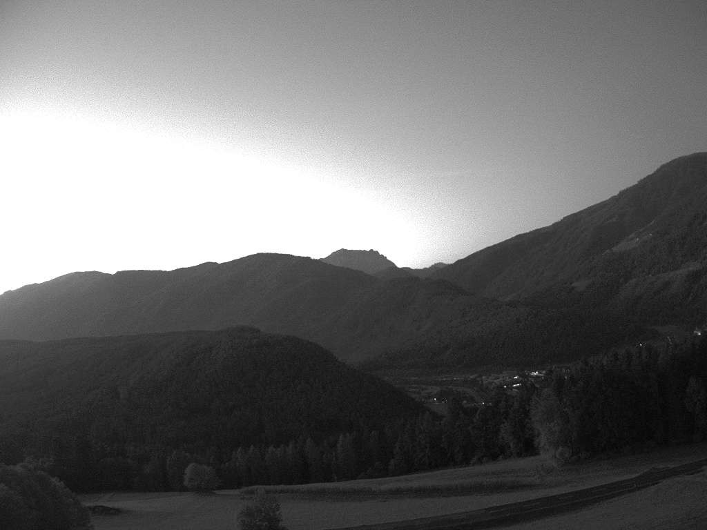 Archived image Webcam Outlook from Hofern towards Chienes, South Tyrol