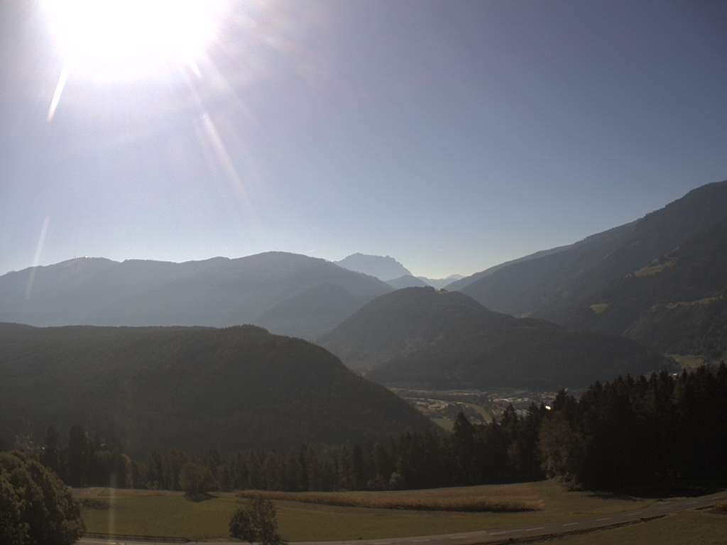 Archived image Webcam Outlook from Hofern towards Chienes, South Tyrol