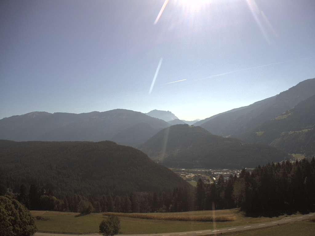Archived image Webcam Outlook from Hofern towards Chienes, South Tyrol