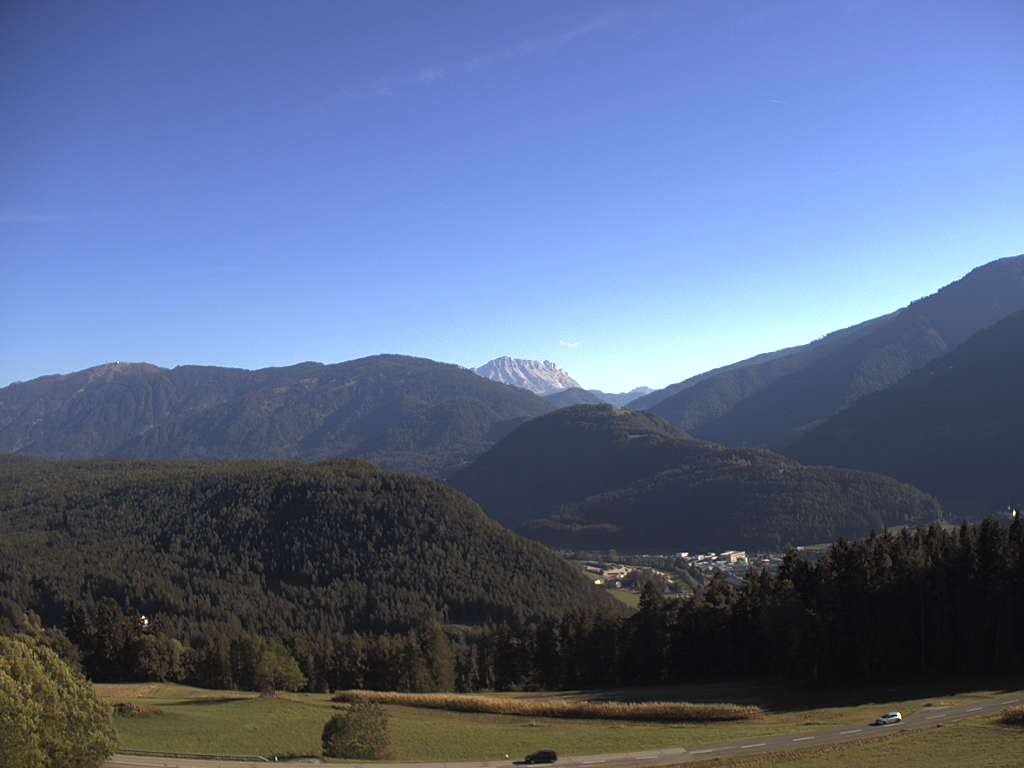 Archived image Webcam Outlook from Hofern towards Chienes, South Tyrol