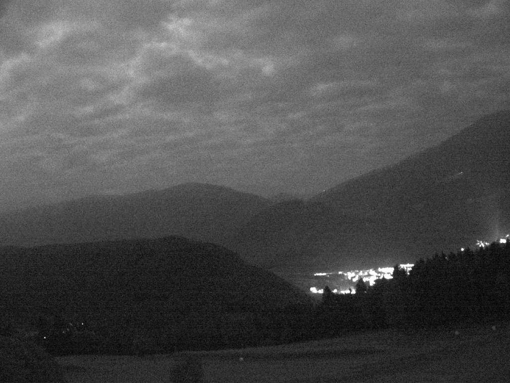 Archiv Foto Webcam Sicht vom Dorf Hofern auf Kiens im Pustertal
