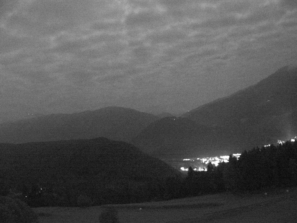 Archiv Foto Webcam Sicht vom Dorf Hofern auf Kiens im Pustertal