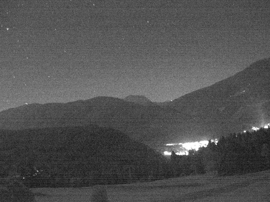 Archived image Webcam Outlook from Hofern towards Chienes, South Tyrol