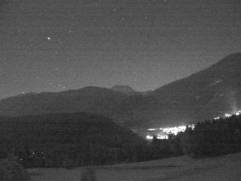 Archived image Webcam Outlook from Hofern towards Chienes, South Tyrol