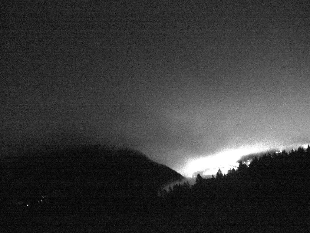 Archiv Foto Webcam Sicht vom Dorf Hofern auf Kiens im Pustertal