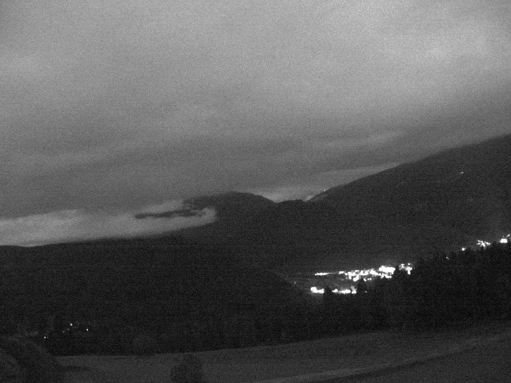 Archived image Webcam Outlook from Hofern towards Chienes, South Tyrol