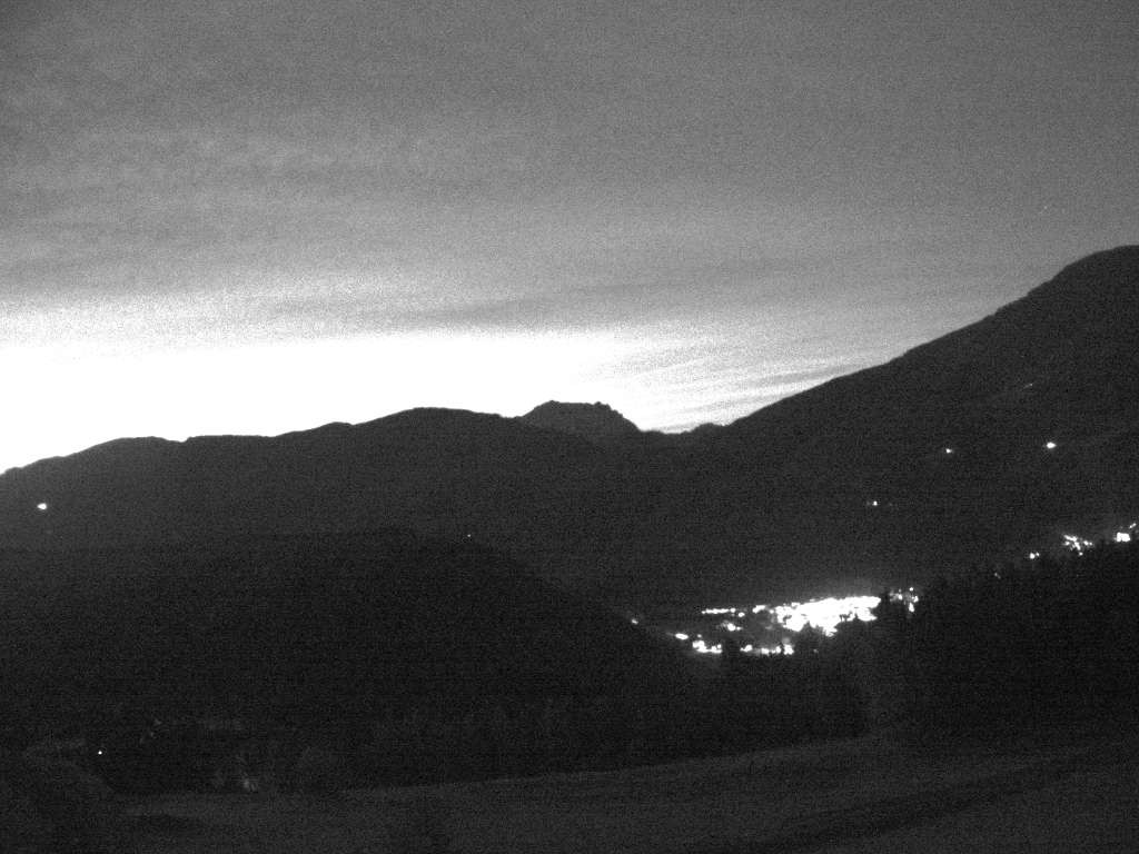 Archived image Webcam Outlook from Hofern towards Chienes, South Tyrol
