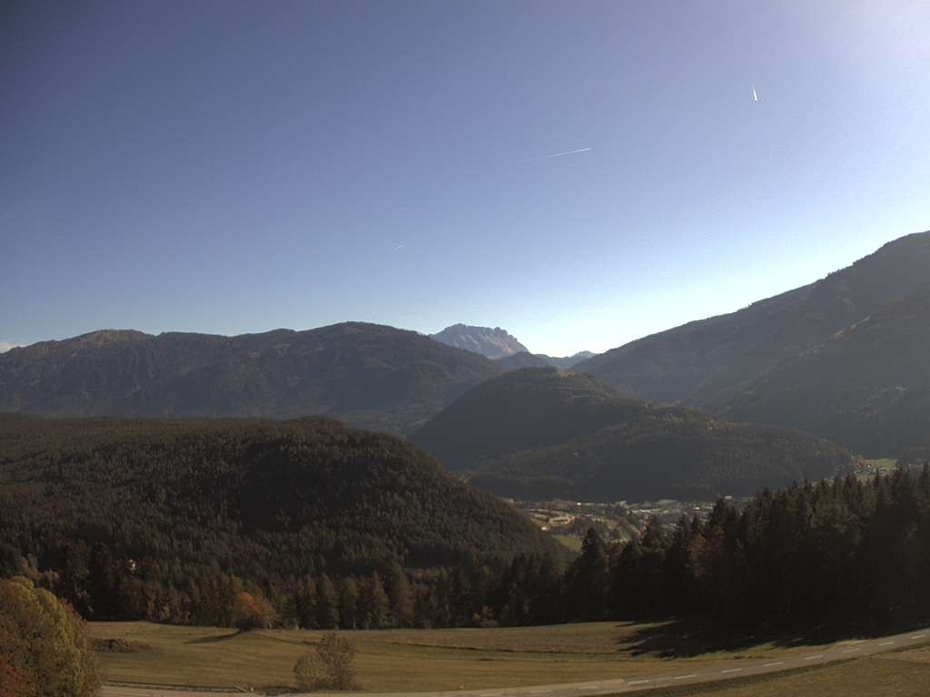 Archived image Webcam Outlook from Hofern towards Chienes, South Tyrol