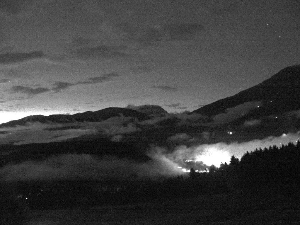 Archiv Foto Webcam Sicht vom Dorf Hofern auf Kiens im Pustertal