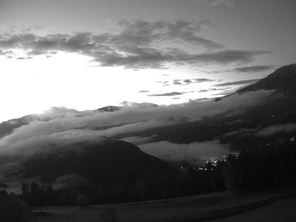 Archiv Foto Webcam Sicht vom Dorf Hofern auf Kiens im Pustertal