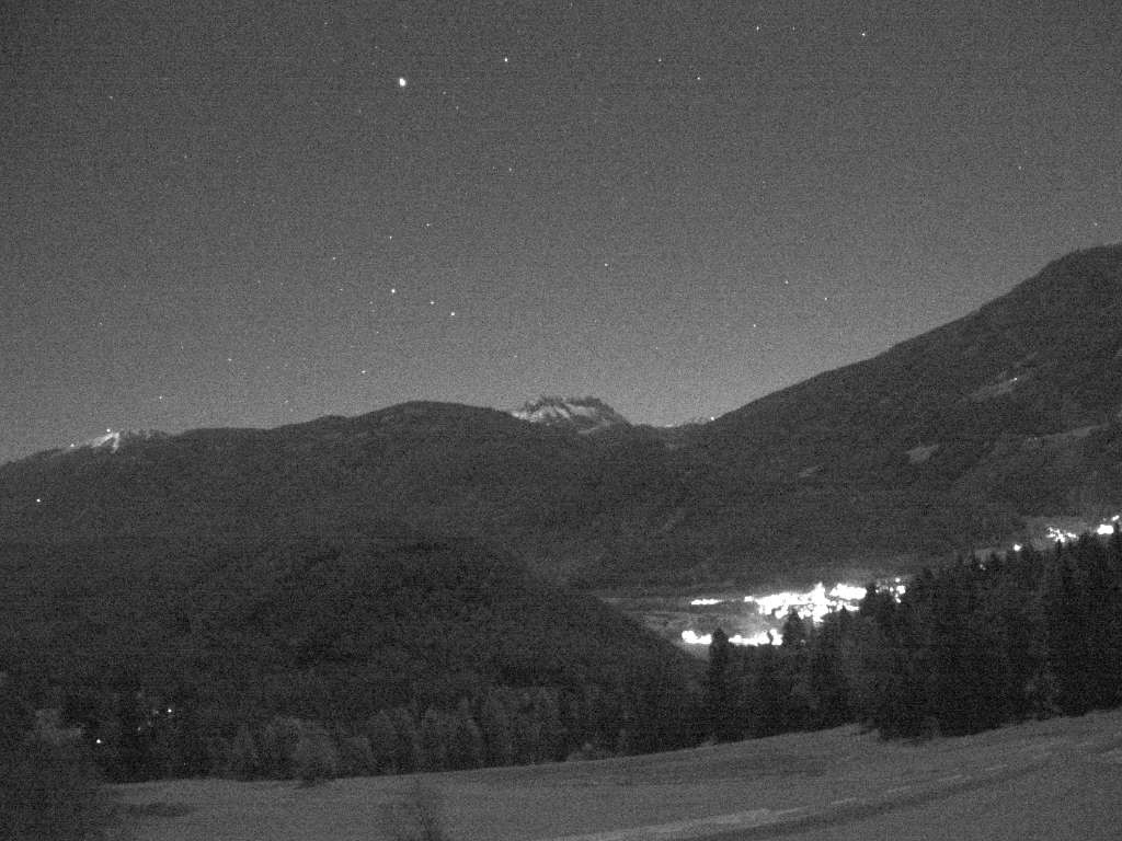 Archiv Foto Webcam Sicht vom Dorf Hofern auf Kiens im Pustertal