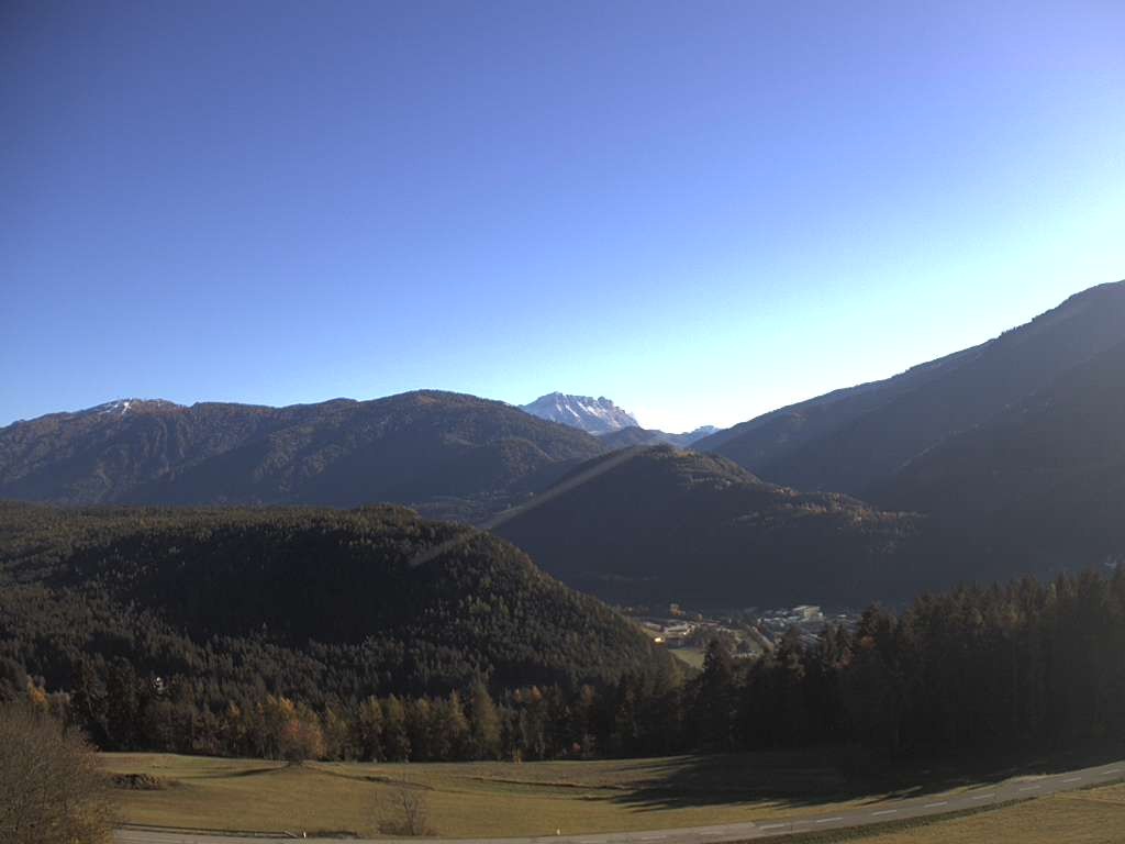 Archiv Foto Webcam Sicht vom Dorf Hofern auf Kiens im Pustertal