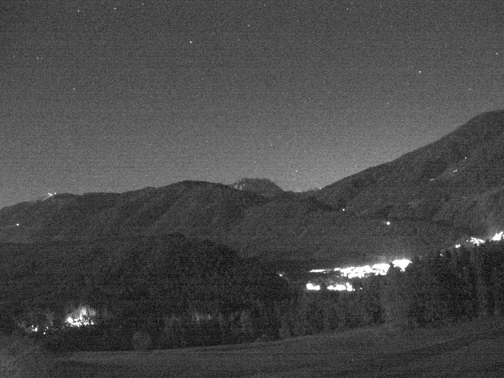 Archiv Foto Webcam Sicht vom Dorf Hofern auf Kiens im Pustertal