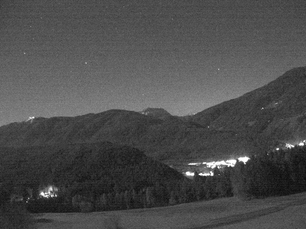 Archiv Foto Webcam Sicht vom Dorf Hofern auf Kiens im Pustertal