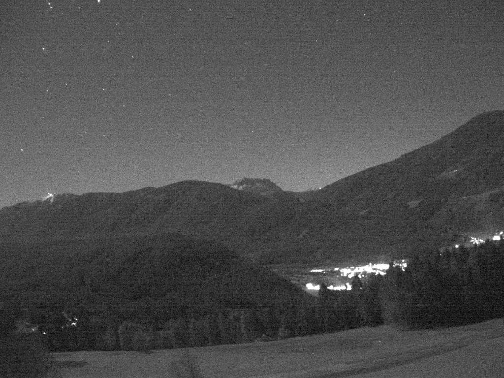 Archiv Foto Webcam Sicht vom Dorf Hofern auf Kiens im Pustertal