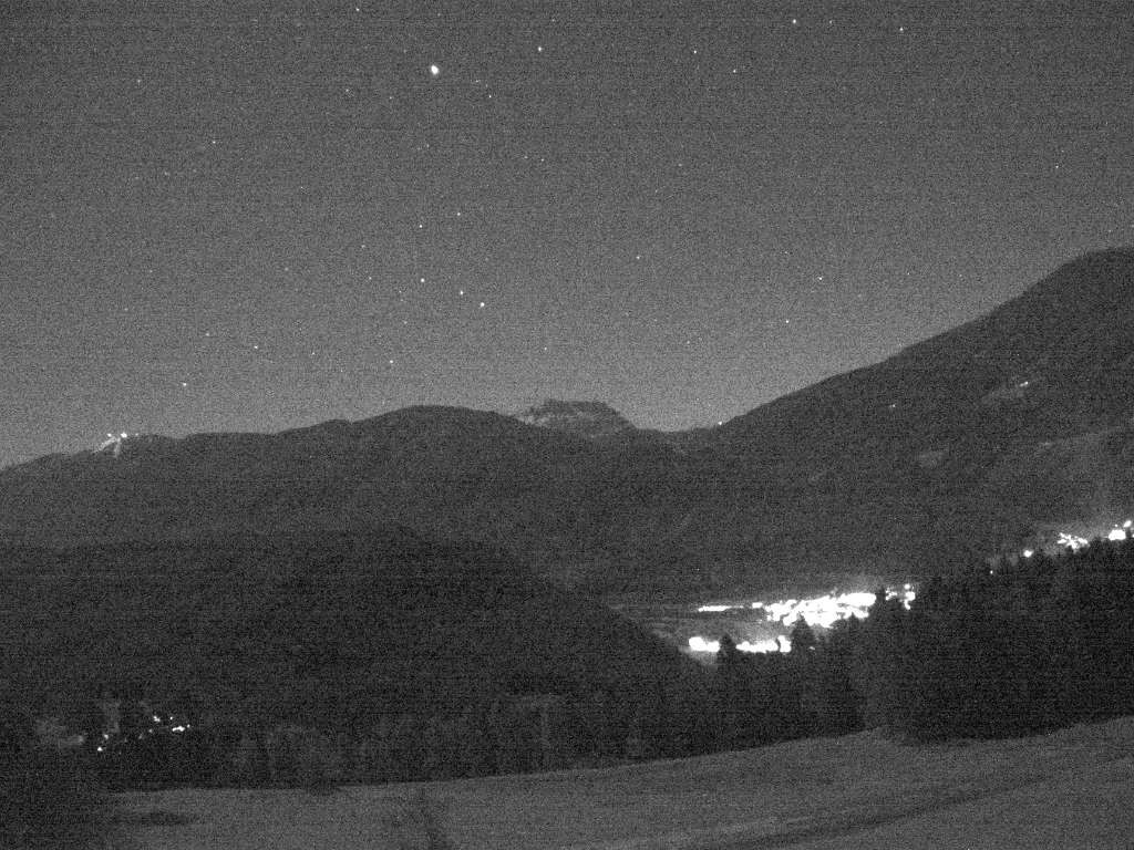 Archiv Foto Webcam Sicht vom Dorf Hofern auf Kiens im Pustertal