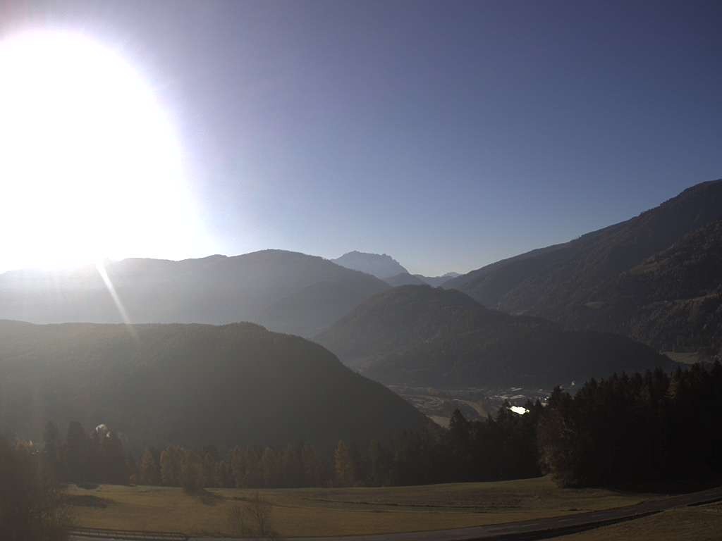 Archiv Foto Webcam Sicht vom Dorf Hofern auf Kiens im Pustertal