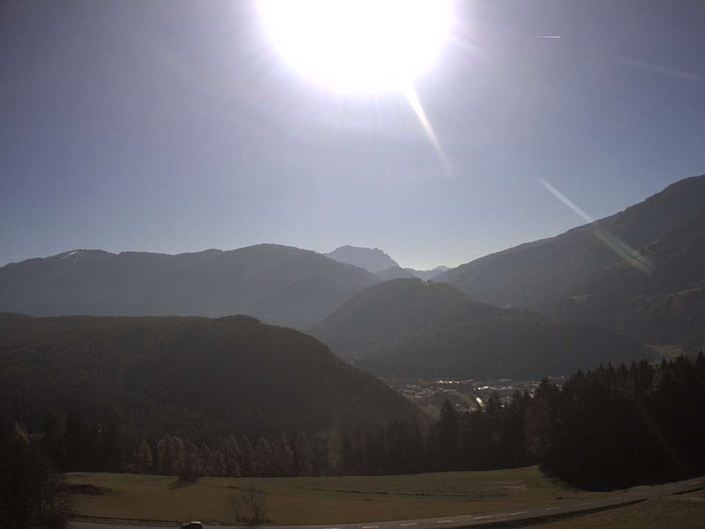 Archiv Foto Webcam Sicht vom Dorf Hofern auf Kiens im Pustertal