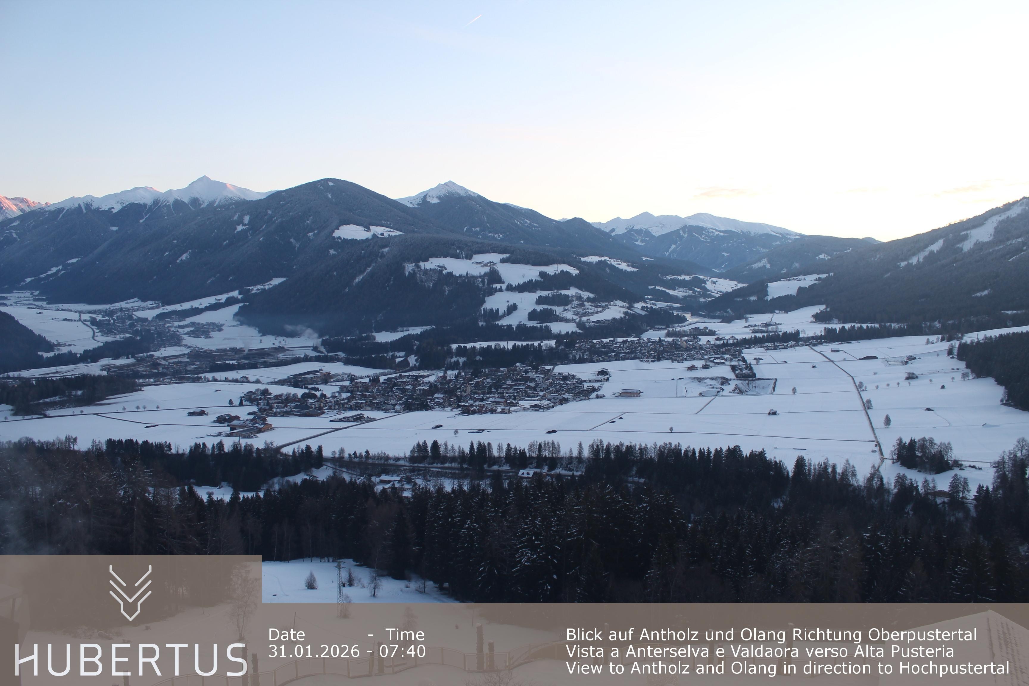 Archiv Foto Webcam Olang, Hotel Hubertus (Südtirol)
