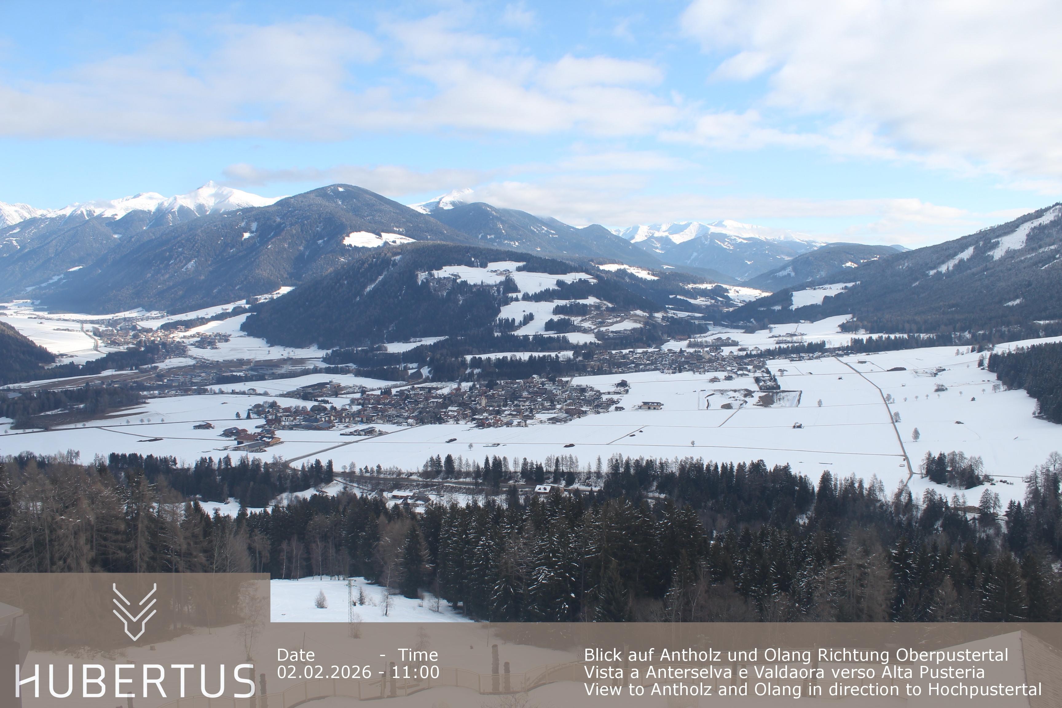 Archiv Foto Webcam Olang, Hotel Hubertus (Südtirol)