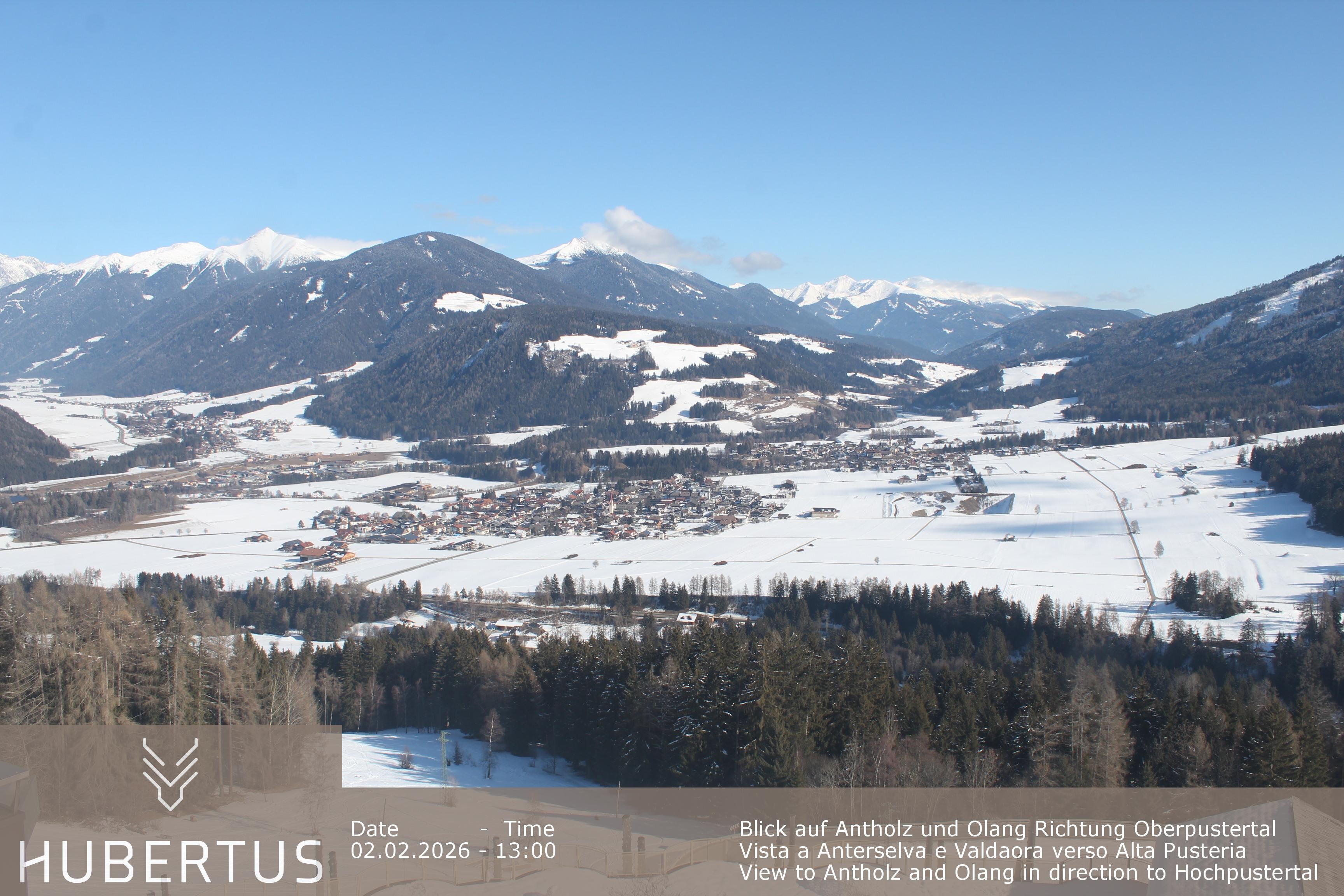 Archiv Foto Webcam Olang, Hotel Hubertus (Südtirol)