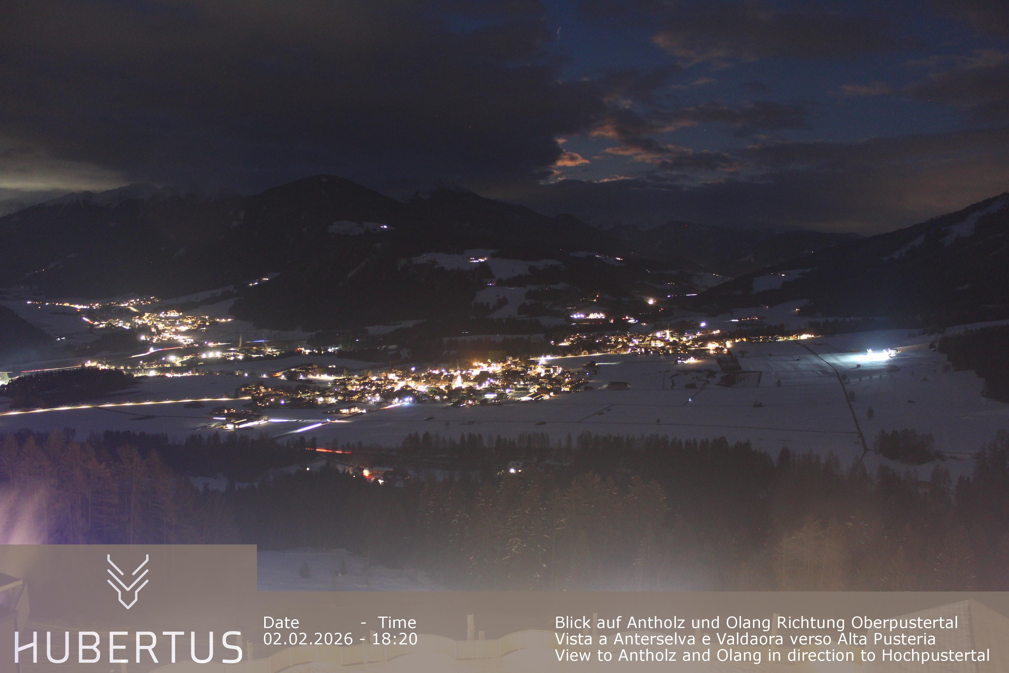 Archiv Foto Webcam Olang, Hotel Hubertus (Südtirol)