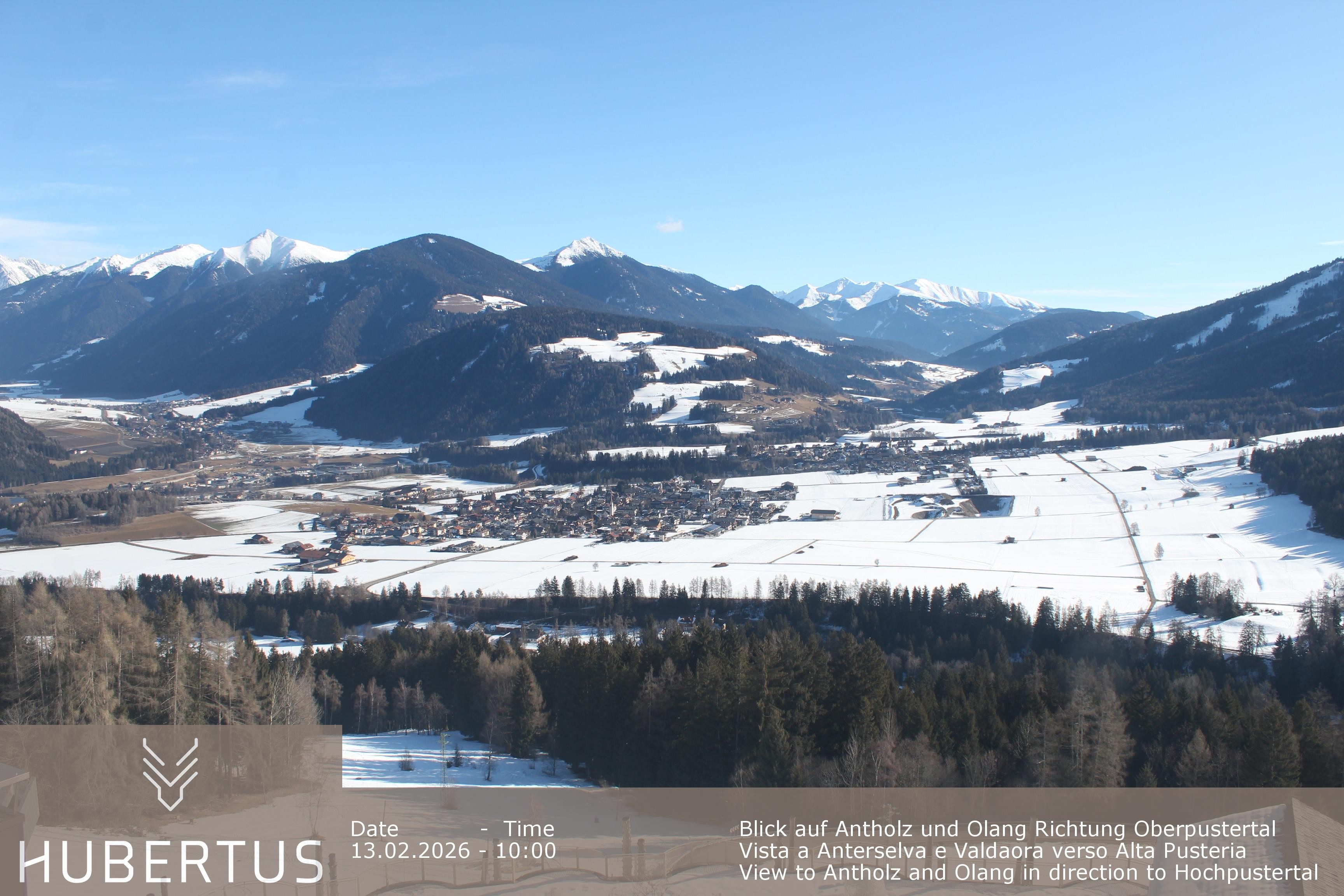 Archiv Foto Webcam Olang, Hotel Hubertus (Südtirol)