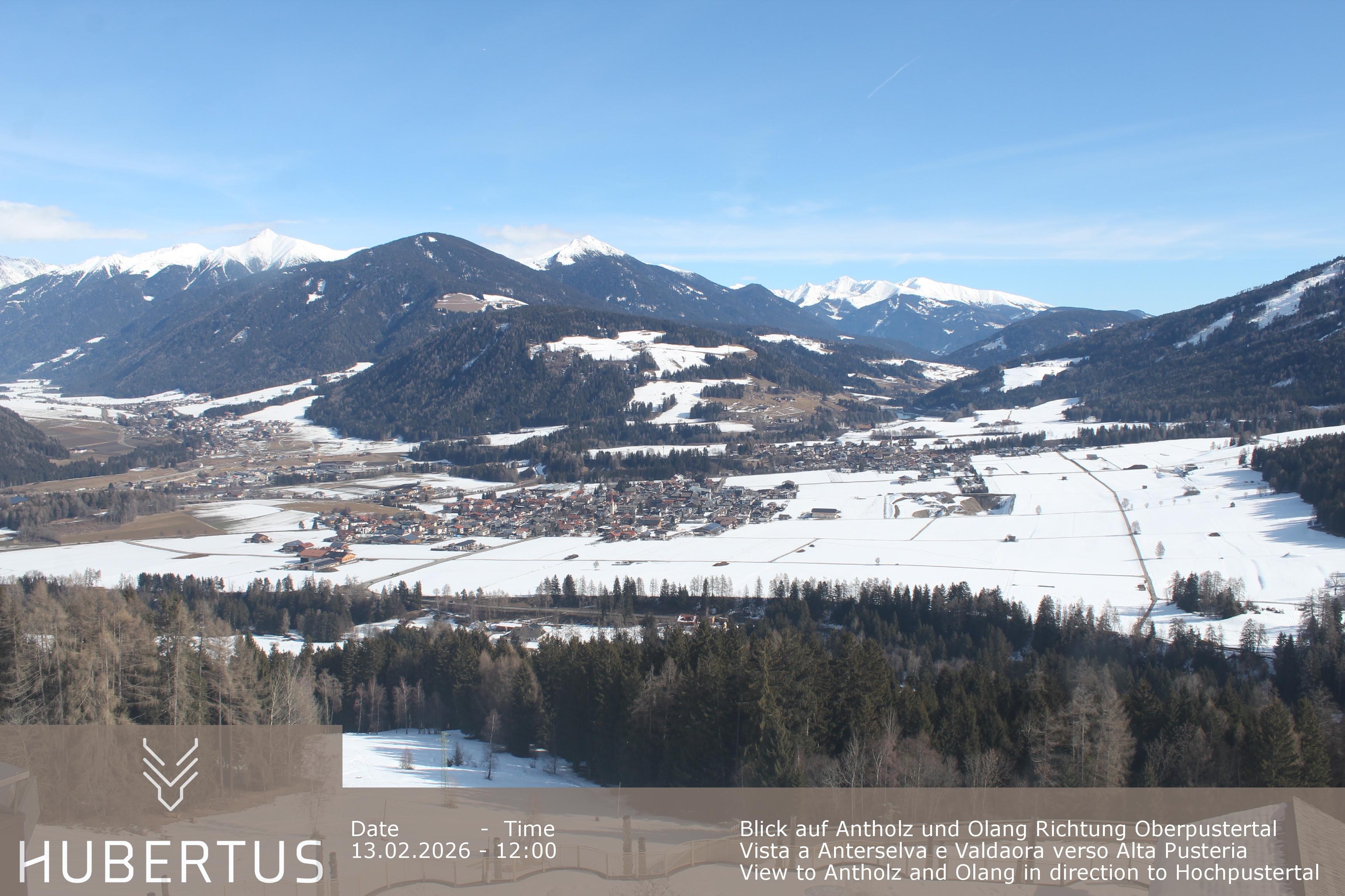 Archiv Foto Webcam Olang, Hotel Hubertus (Südtirol)