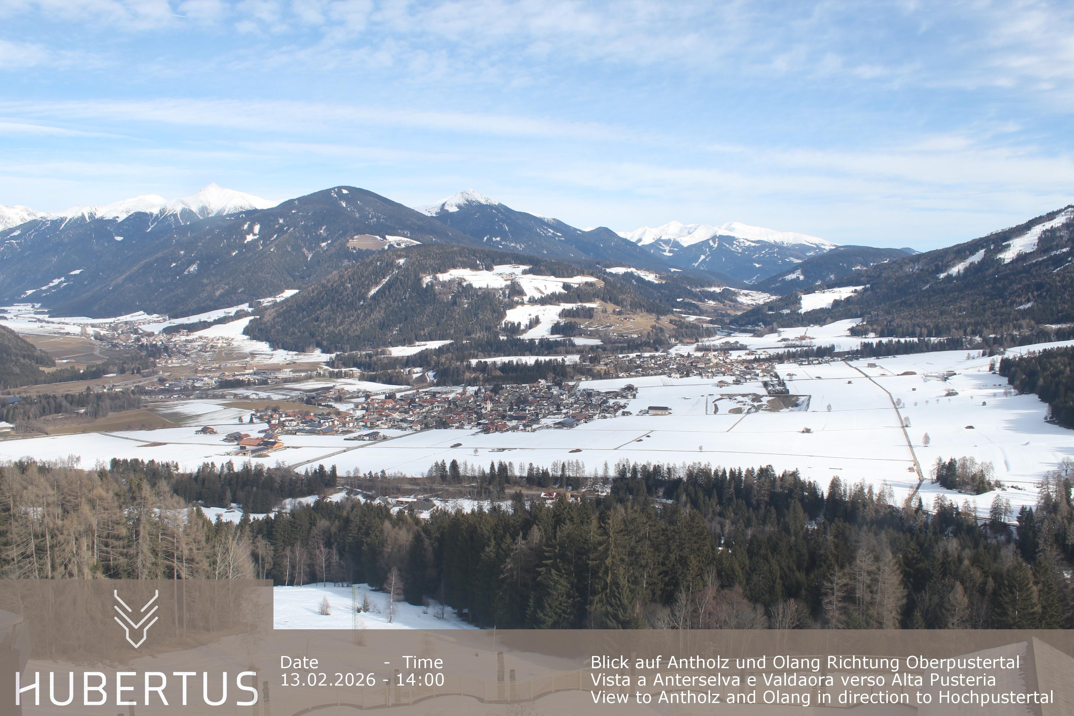 Archiv Foto Webcam Olang, Hotel Hubertus (Südtirol)