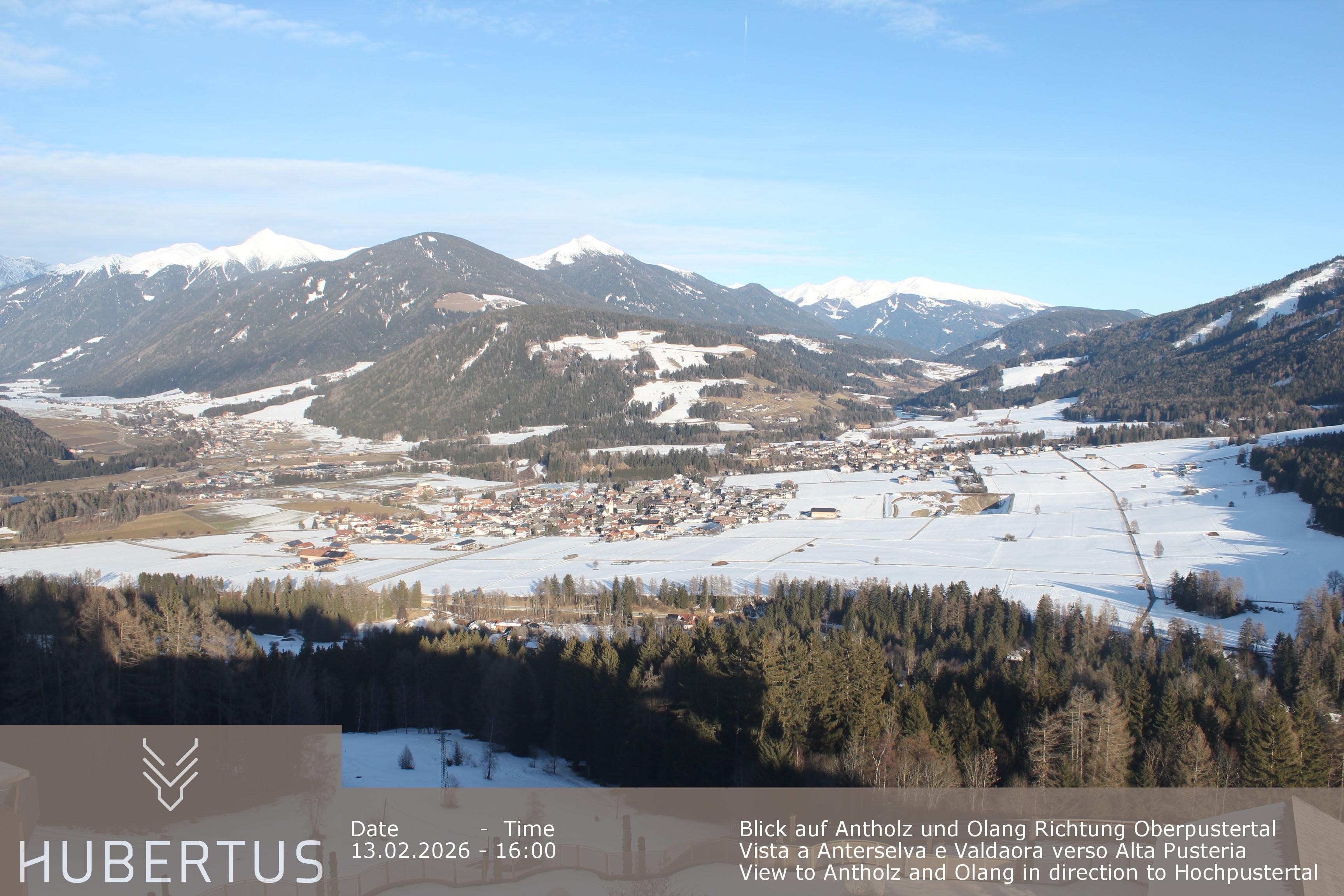 Archiv Foto Webcam Olang, Hotel Hubertus (Südtirol)