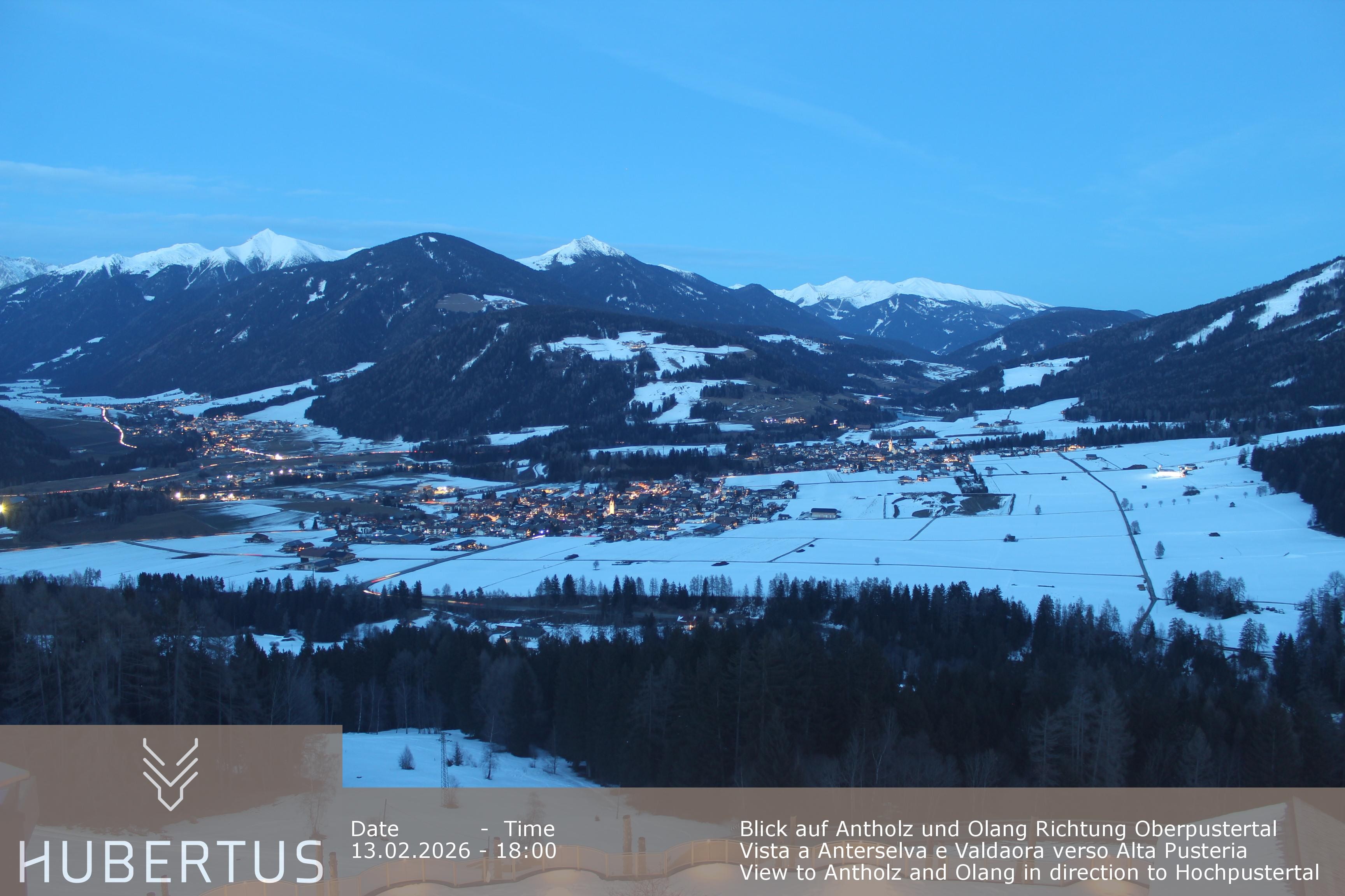 Archiv Foto Webcam Olang, Hotel Hubertus (Südtirol)