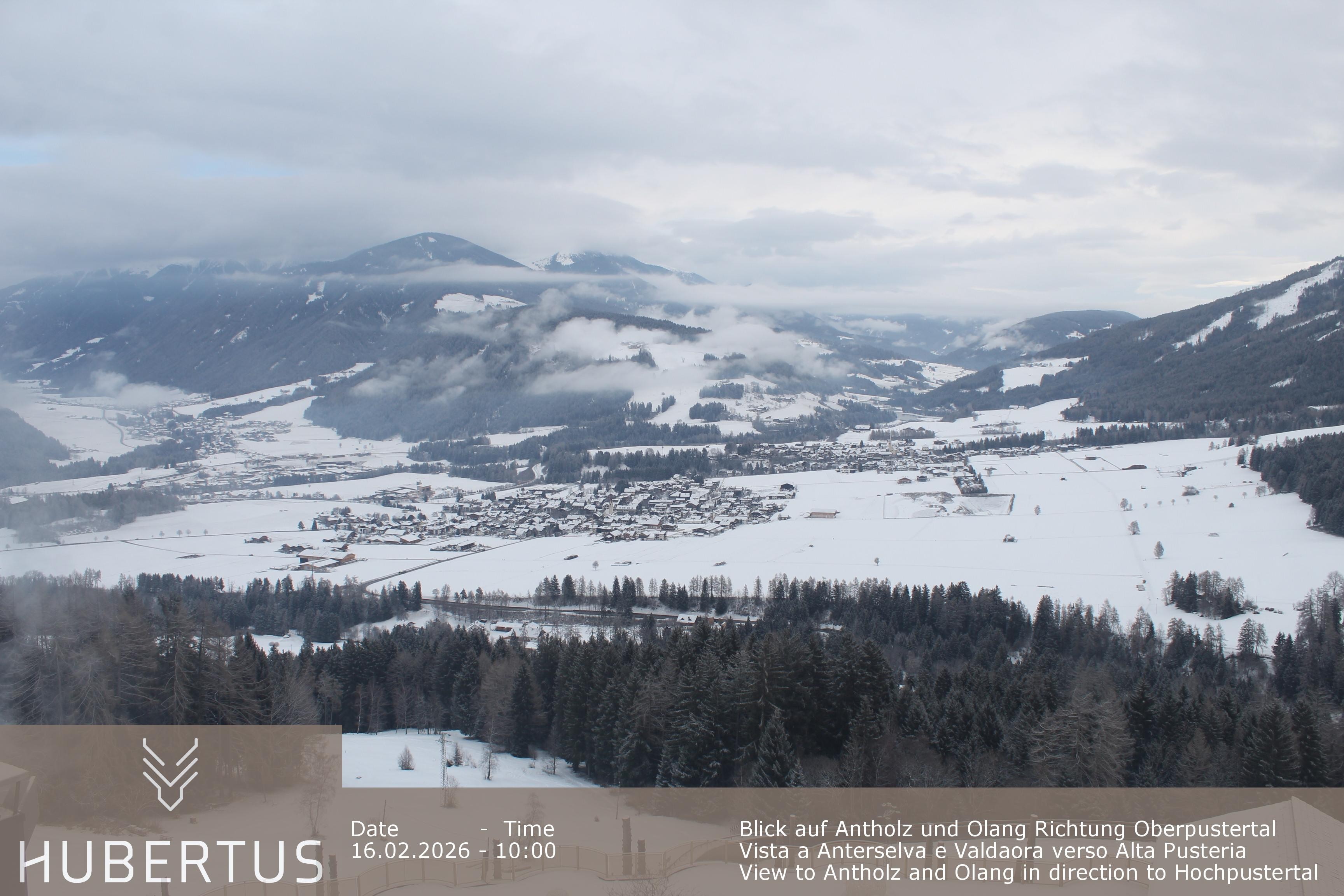 Archiv Foto Webcam Olang, Hotel Hubertus (Südtirol)