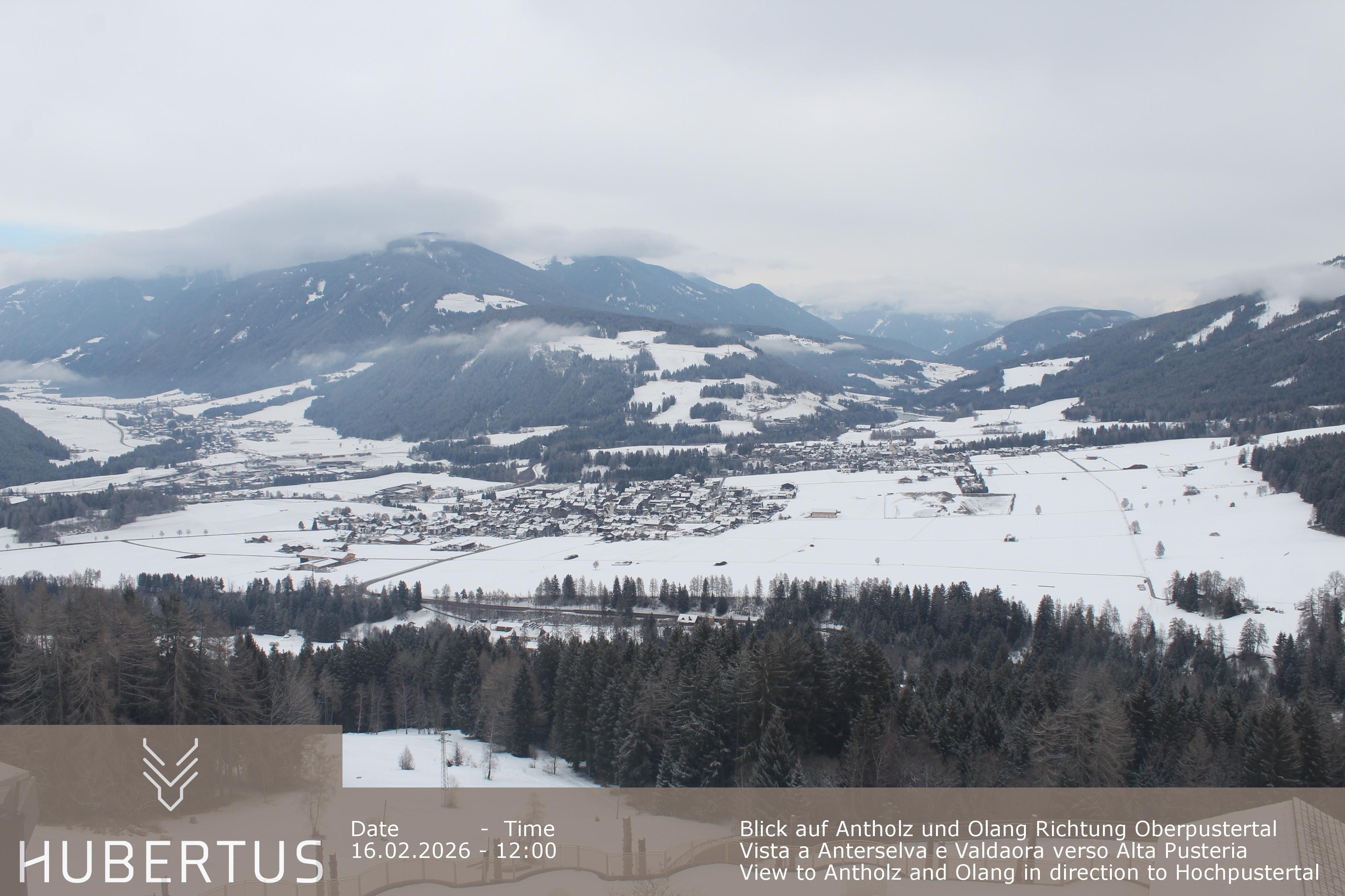 Archiv Foto Webcam Olang, Hotel Hubertus (Südtirol)