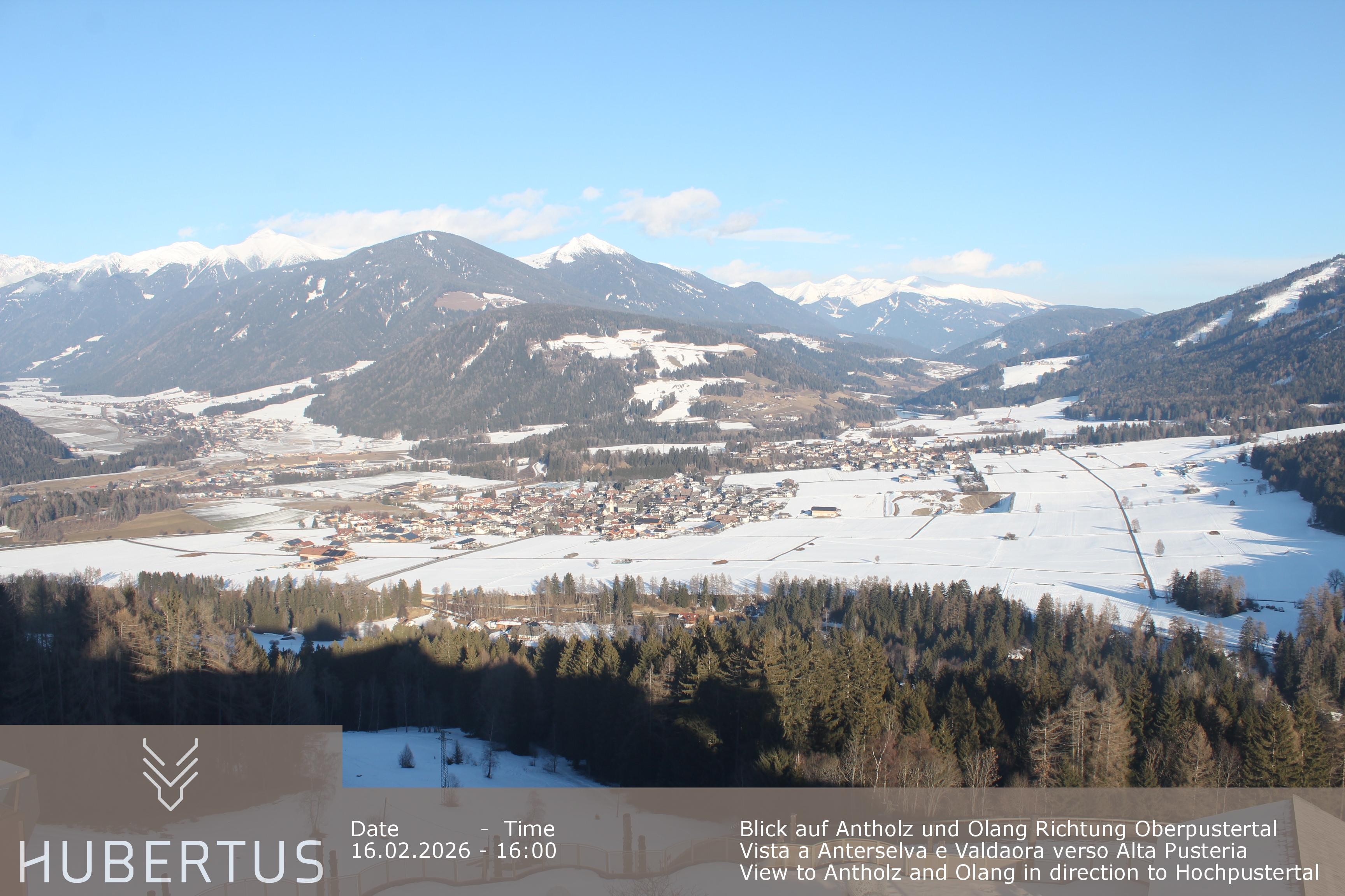 Archiv Foto Webcam Olang, Hotel Hubertus (Südtirol)