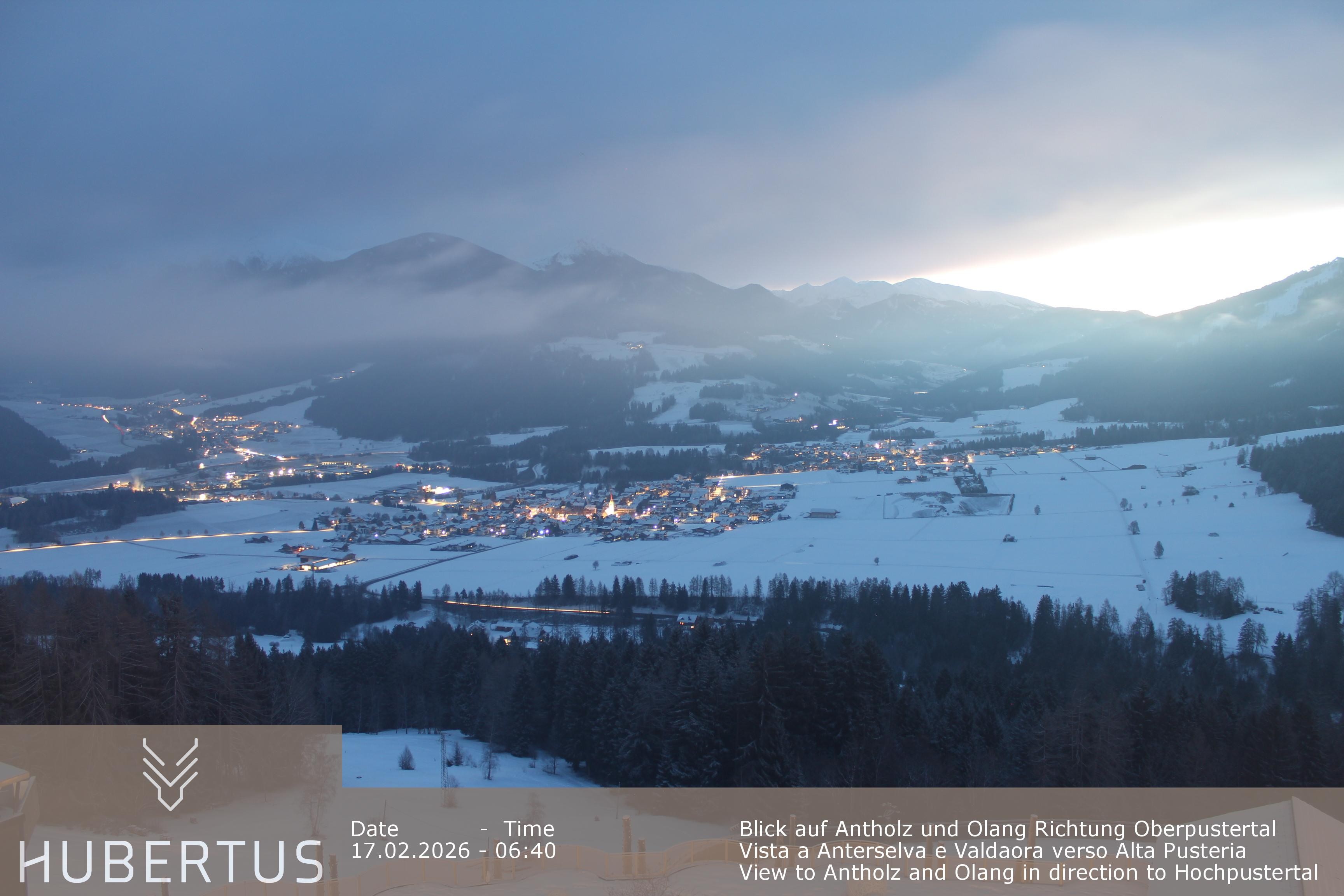 Archiv Foto Webcam Olang, Hotel Hubertus (Südtirol)