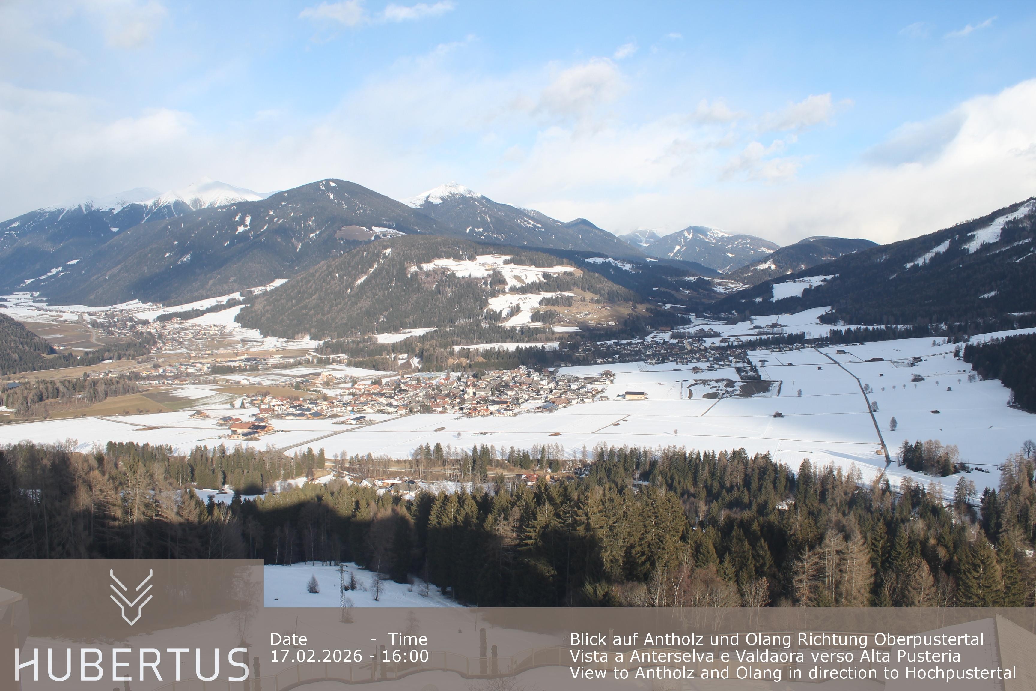 Archiv Foto Webcam Olang, Hotel Hubertus (Südtirol)
