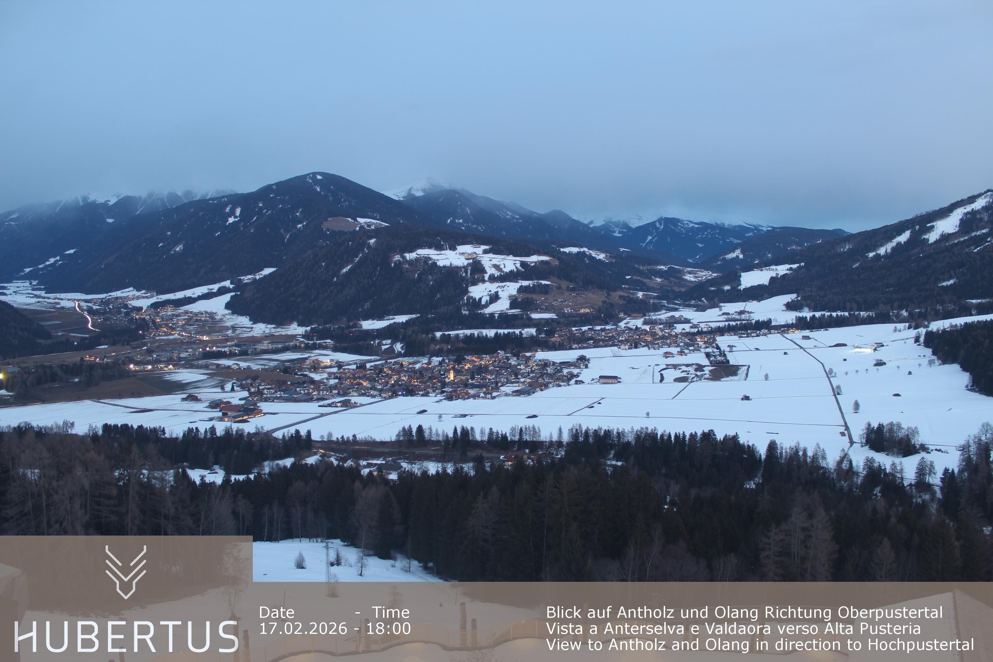Archiv Foto Webcam Olang, Hotel Hubertus (Südtirol)