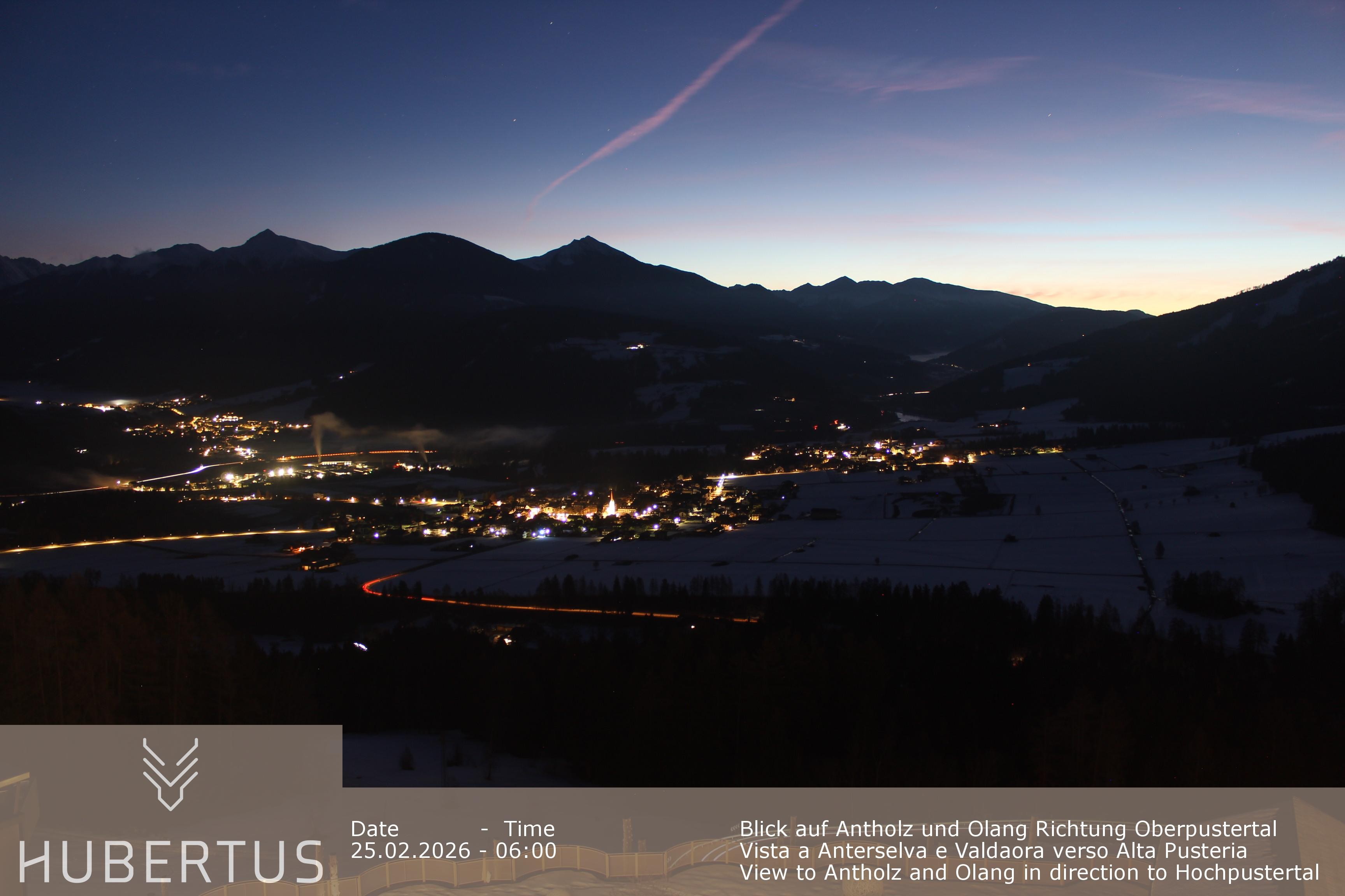 Archiv Foto Webcam Olang, Hotel Hubertus (Südtirol)