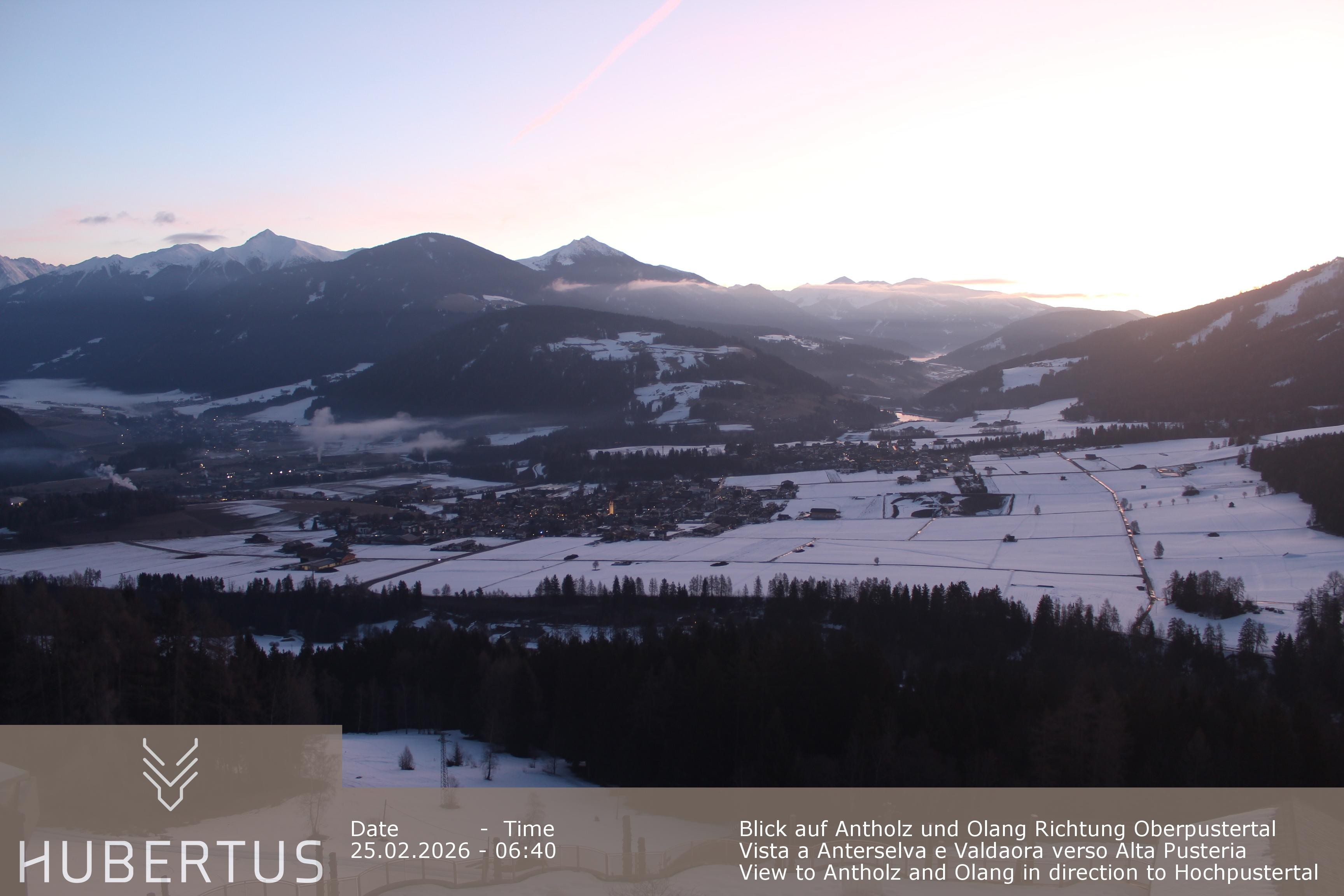 Archiv Foto Webcam Olang, Hotel Hubertus (Südtirol)