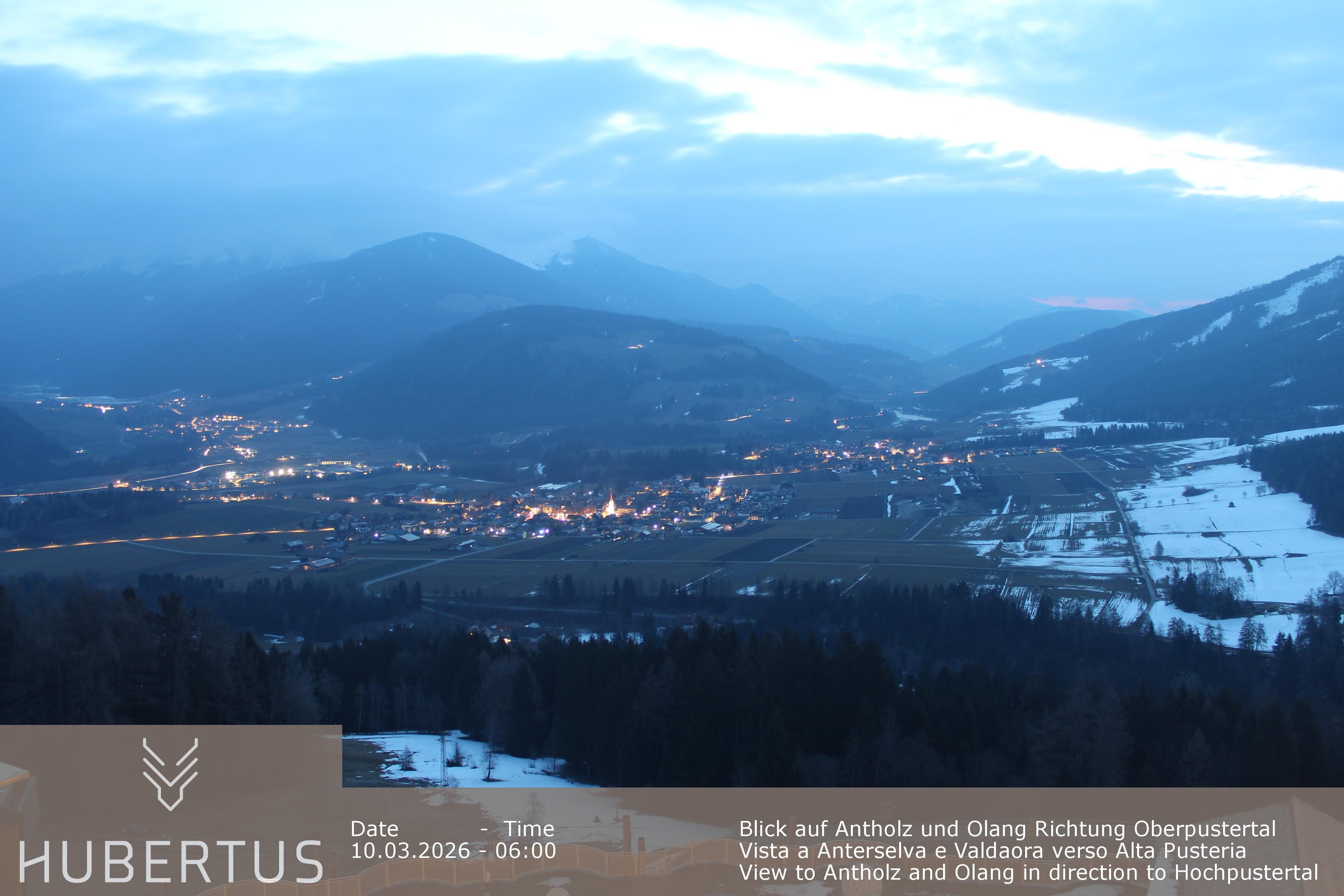 Archiv Foto Webcam Olang, Hotel Hubertus (Südtirol)
