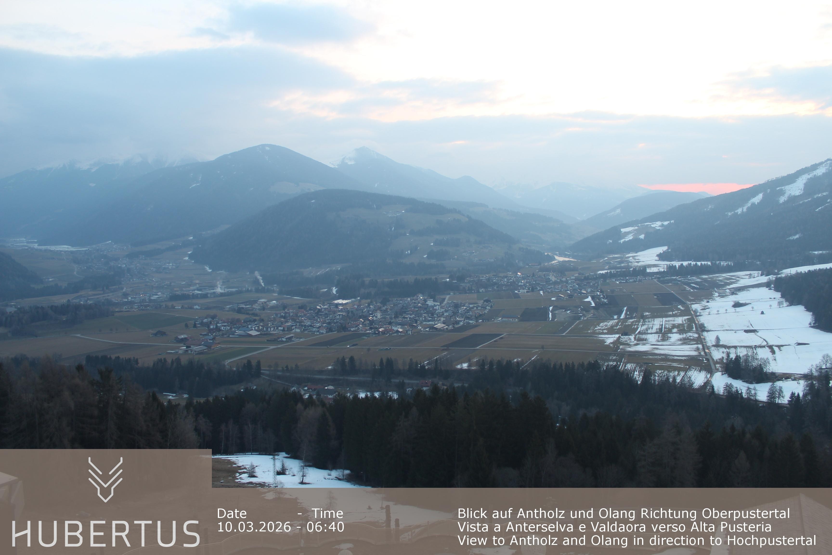 Archiv Foto Webcam Olang, Hotel Hubertus (Südtirol)