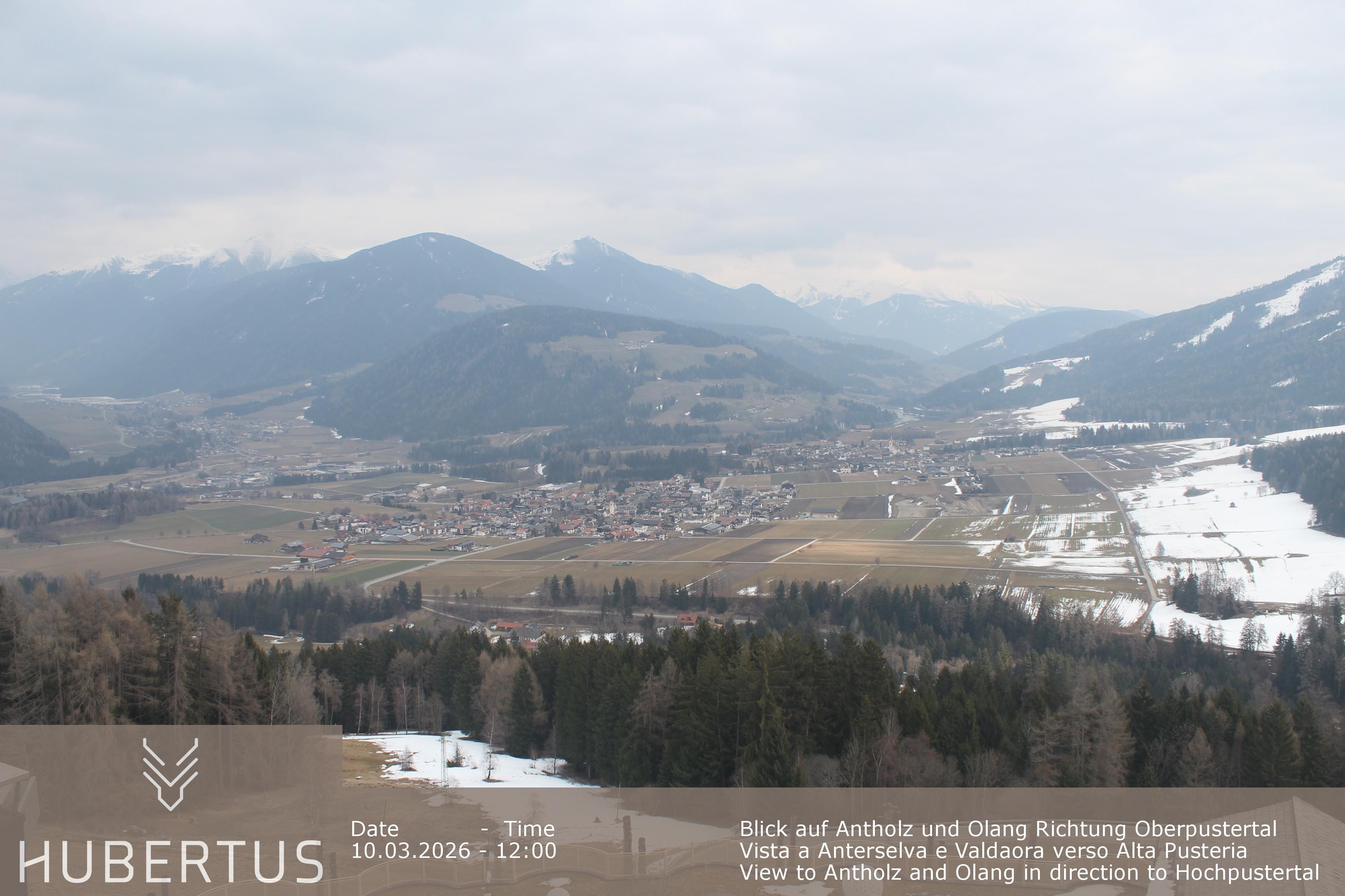 Archiv Foto Webcam Olang, Hotel Hubertus (Südtirol)