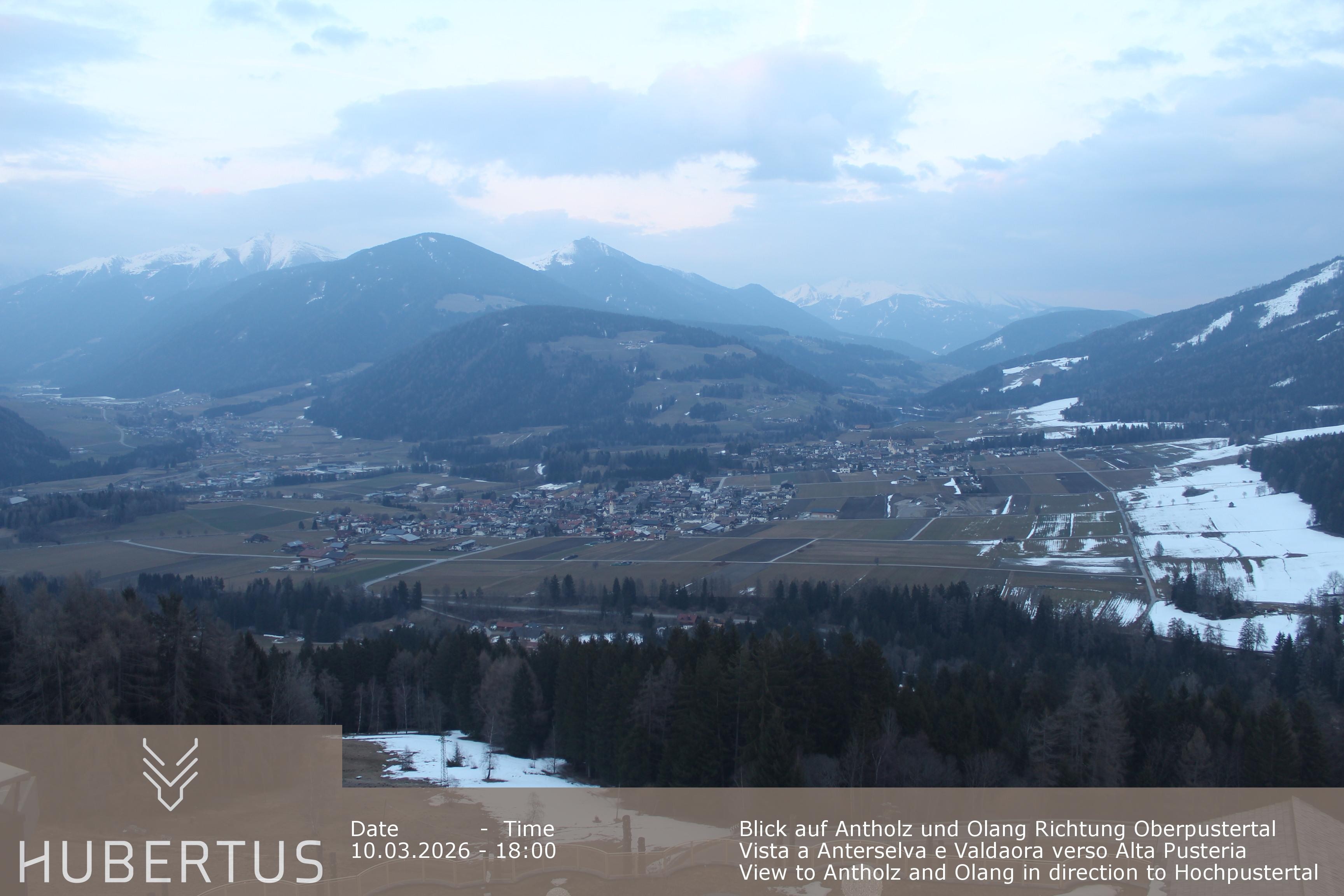 Archiv Foto Webcam Olang, Hotel Hubertus (Südtirol)