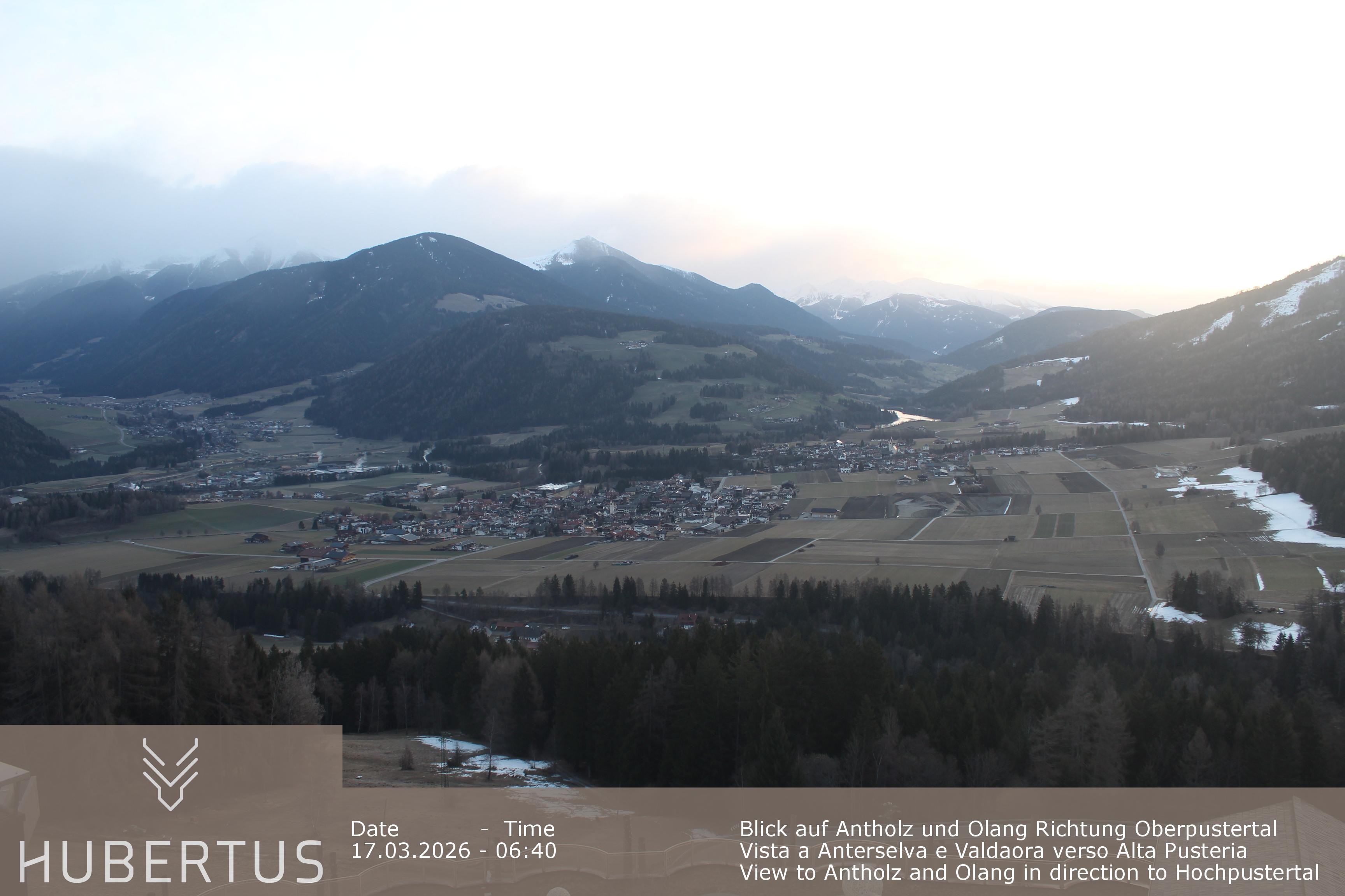 Archiv Foto Webcam Olang, Hotel Hubertus (Südtirol)