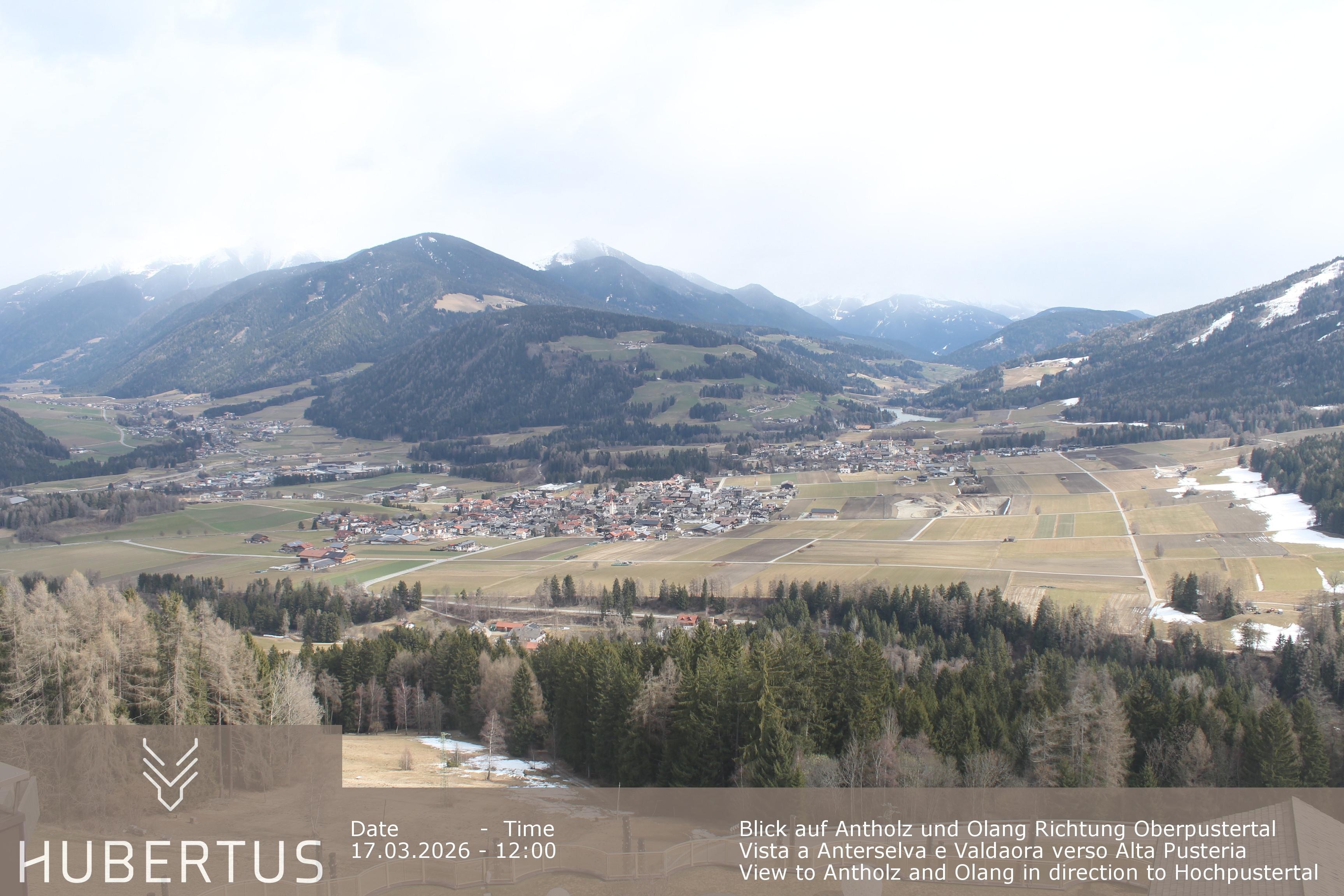 Archiv Foto Webcam Olang, Hotel Hubertus (Südtirol)