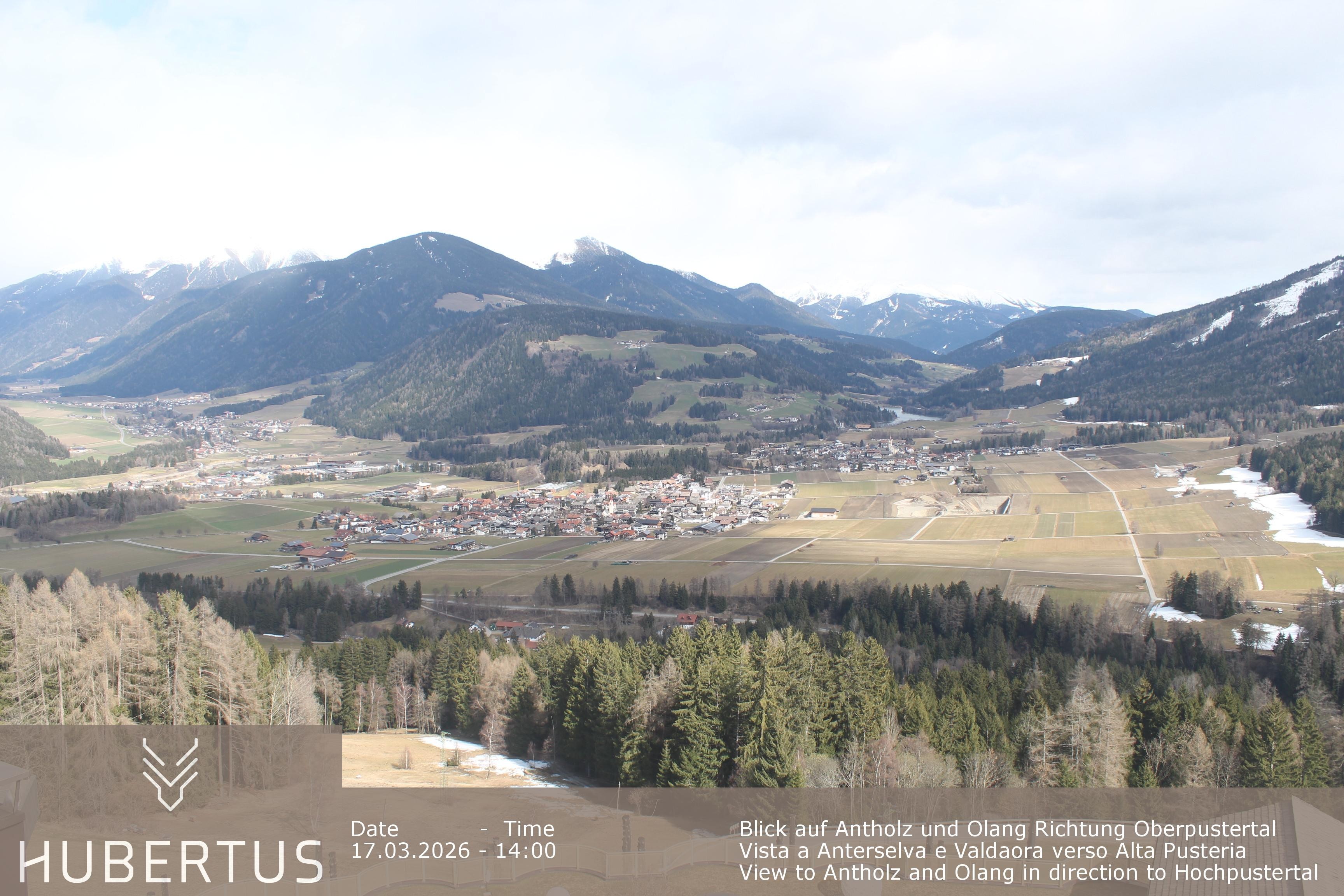 Archiv Foto Webcam Olang, Hotel Hubertus (Südtirol)