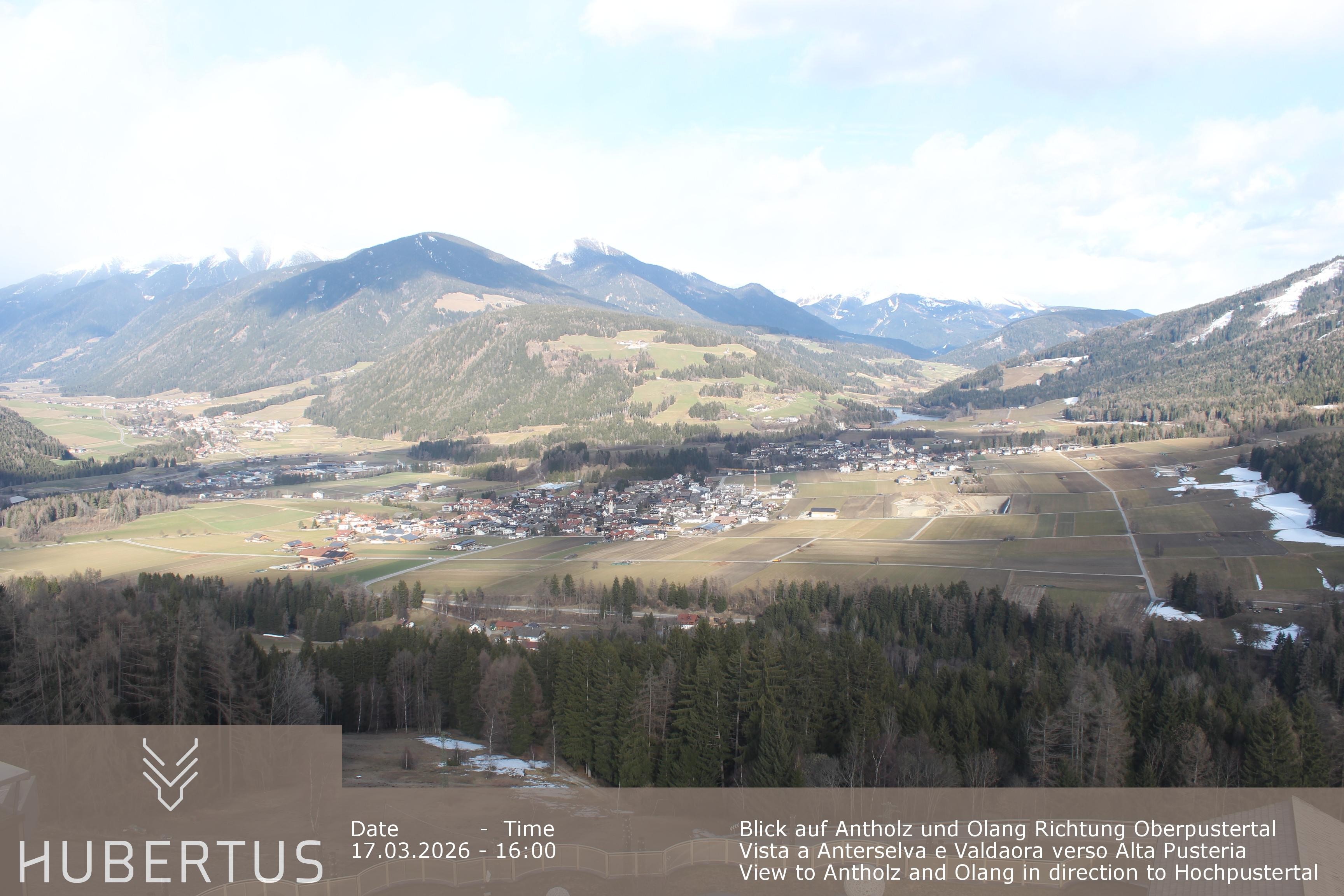 Archiv Foto Webcam Olang, Hotel Hubertus (Südtirol)