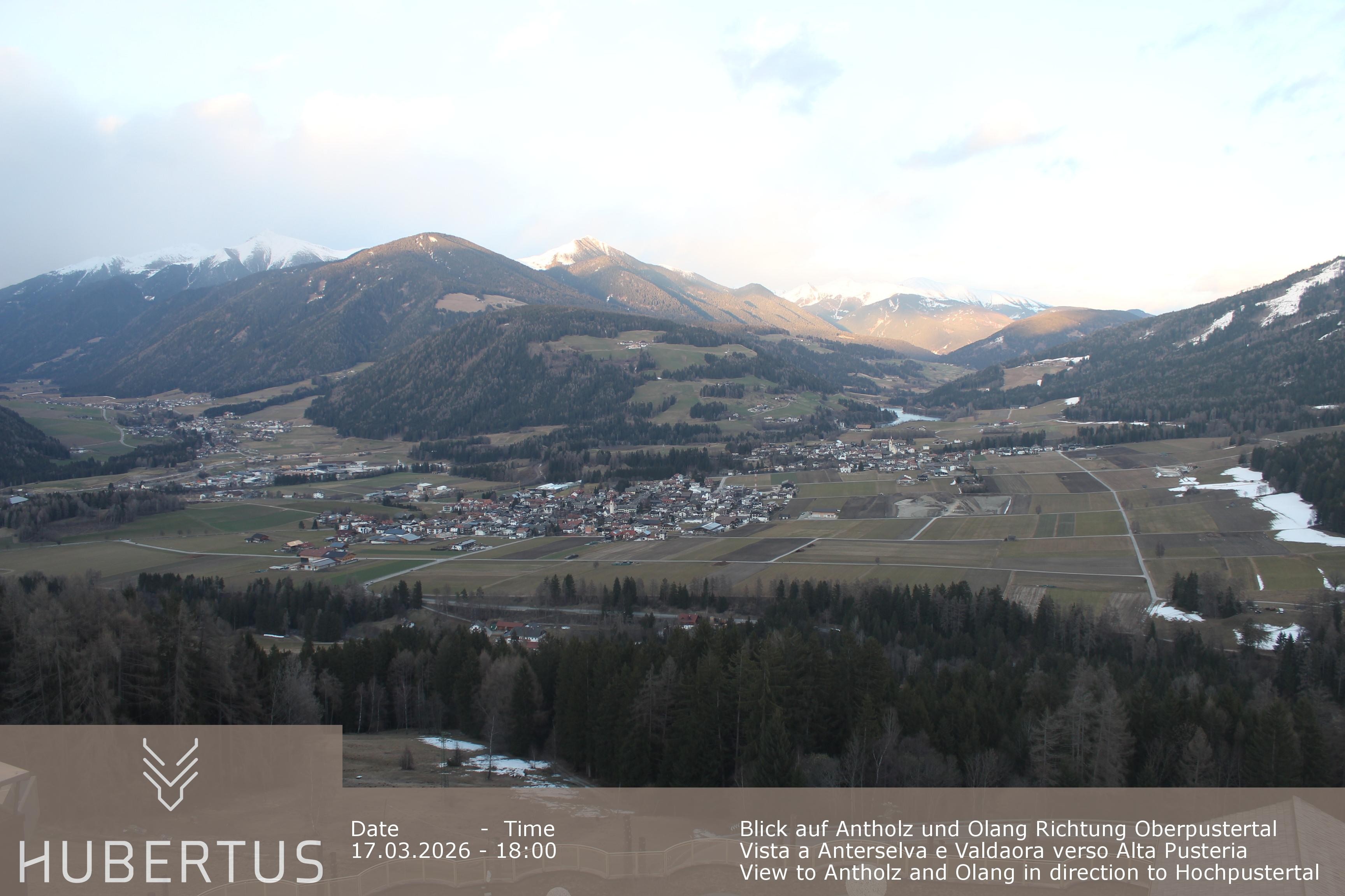 Archiv Foto Webcam Olang, Hotel Hubertus (Südtirol)