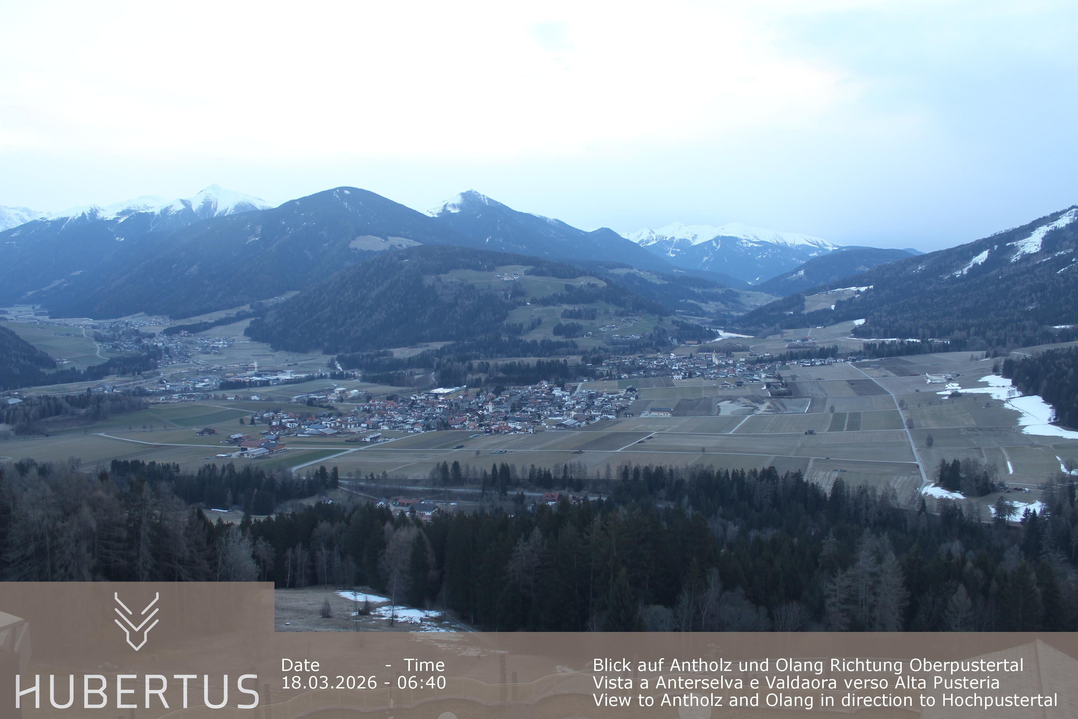 Archiv Foto Webcam Olang, Hotel Hubertus (Südtirol)