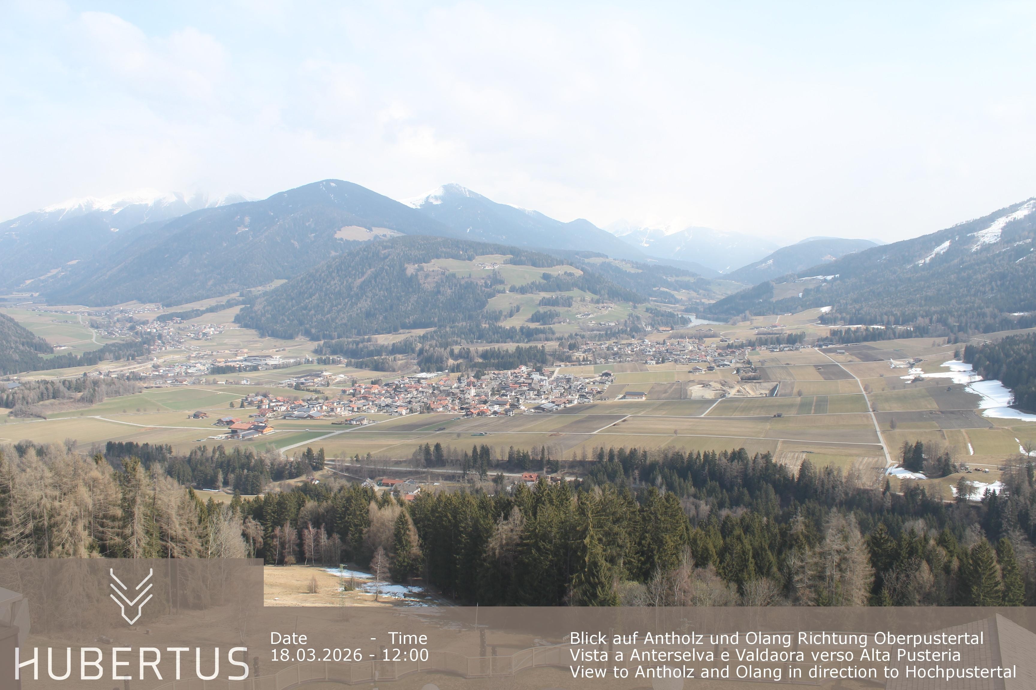 Archiv Foto Webcam Olang, Hotel Hubertus (Südtirol)